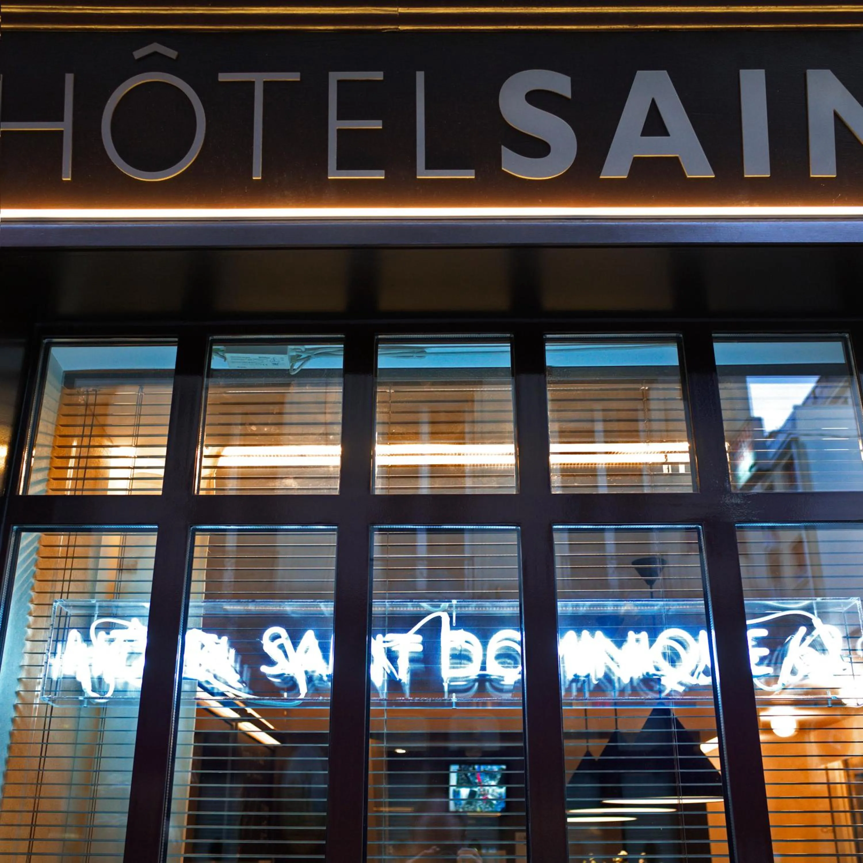 Facade/entrance in Hotel Saint Dominique