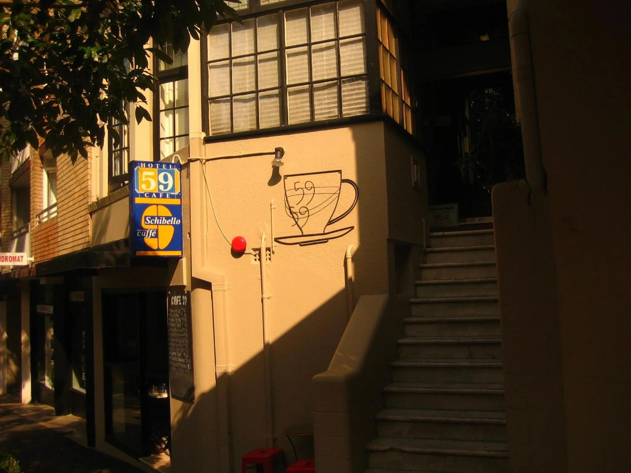 Facade/entrance in Hotel 59 Sydney