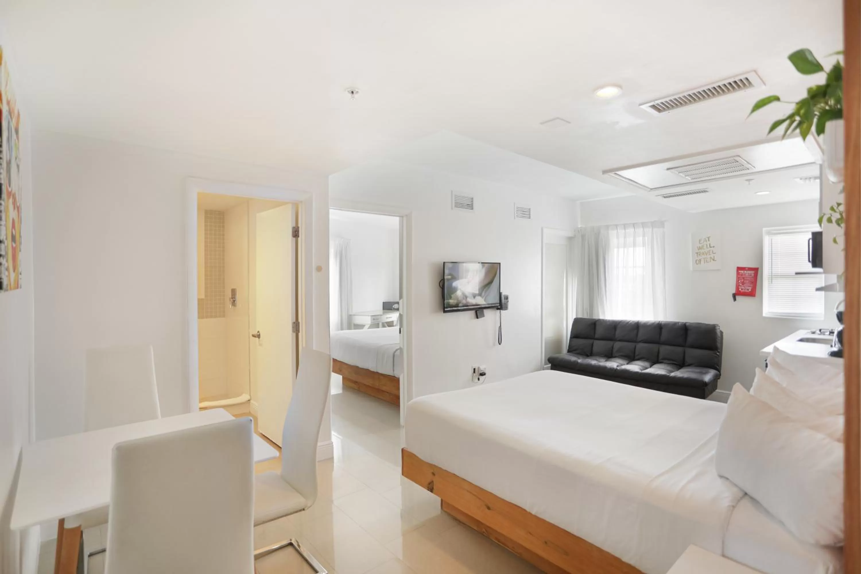 Bed in Hotel Belleza