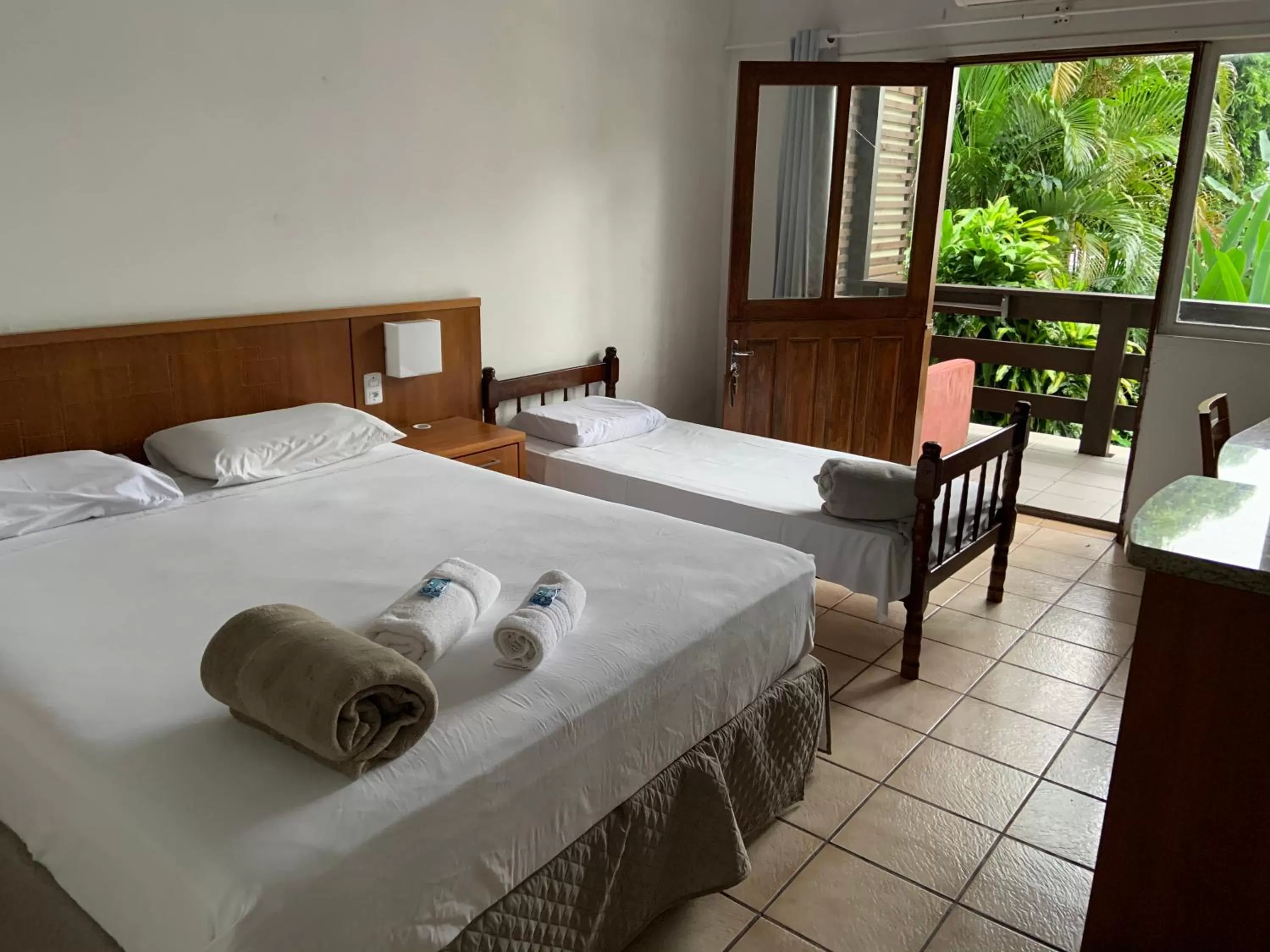 Bed in Pousada Jardim Da Lagoa