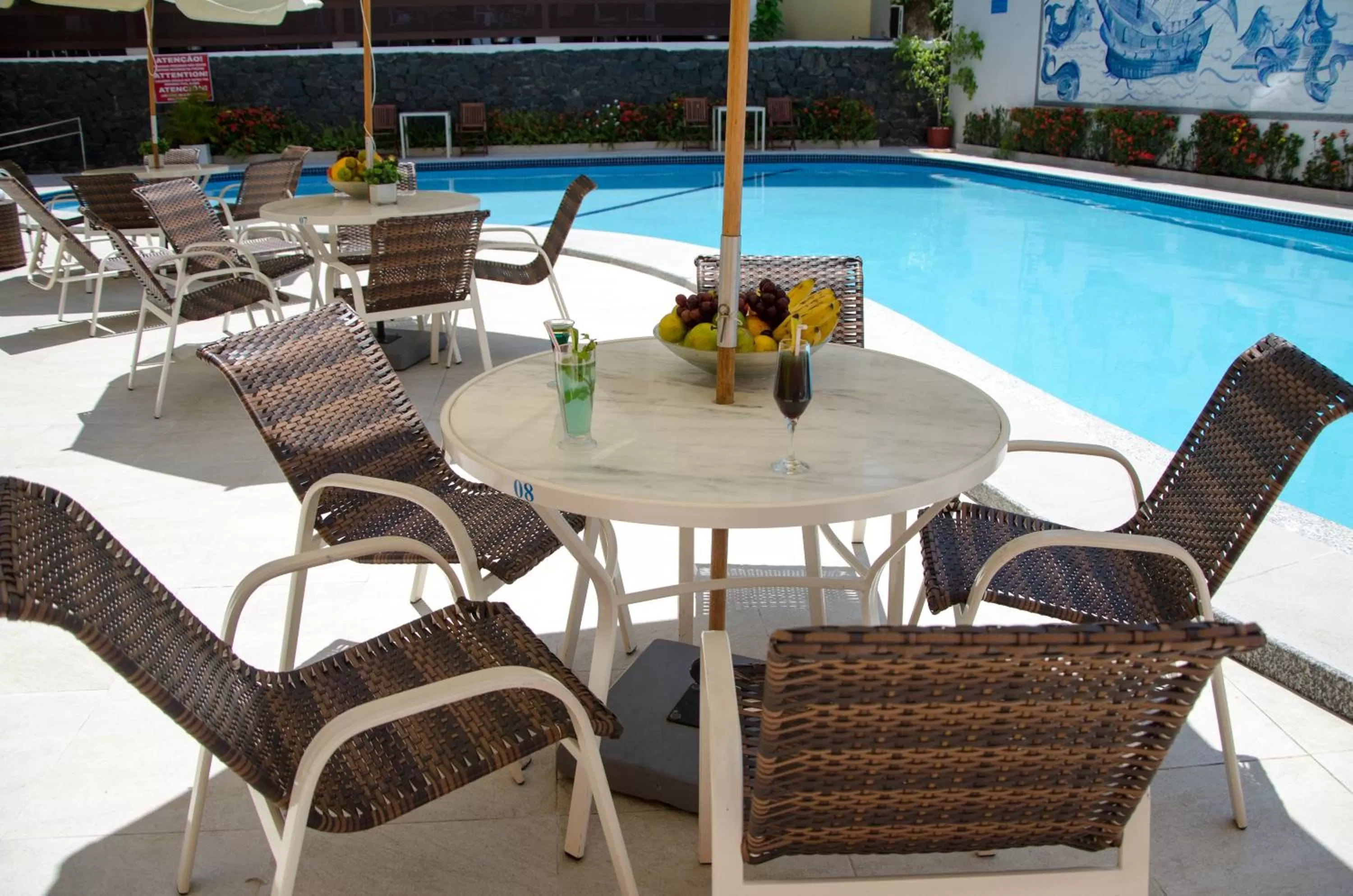 Swimming pool in Grande Hotel da Barra