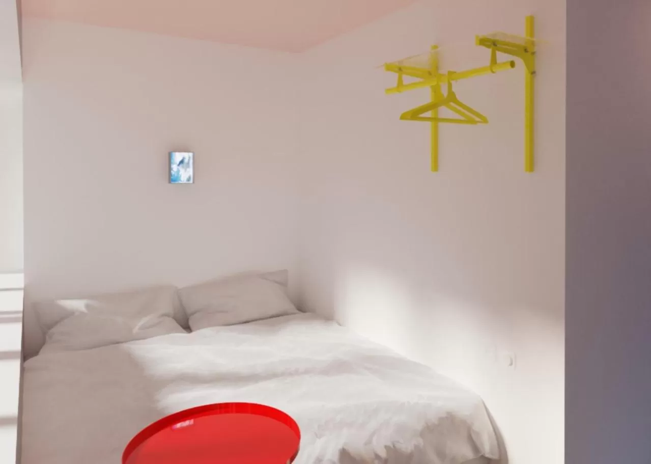 Bed in Hotel Not Hotel Rotterdam