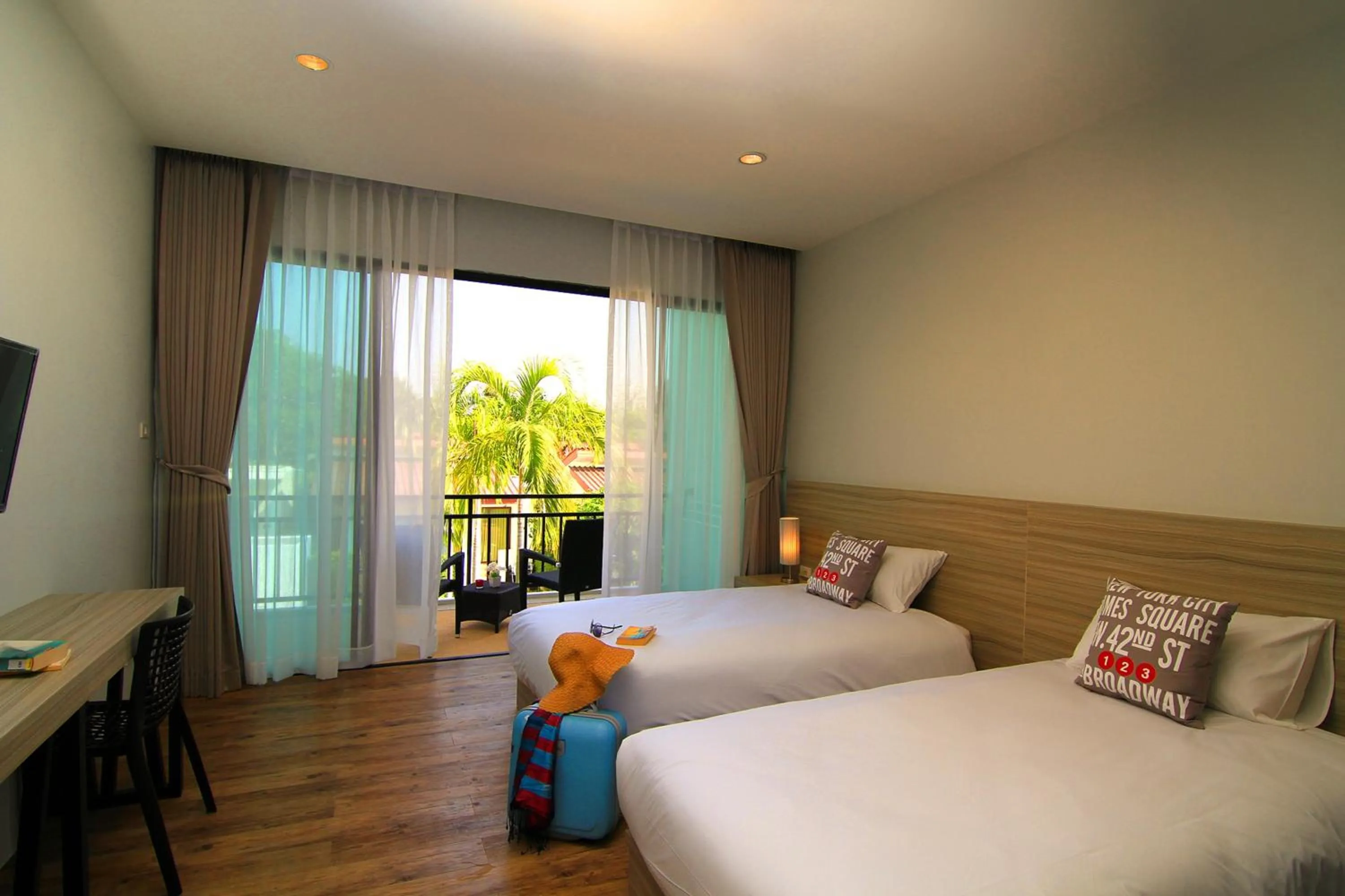 Bedroom, Bed in The Fusion Resort Hotel