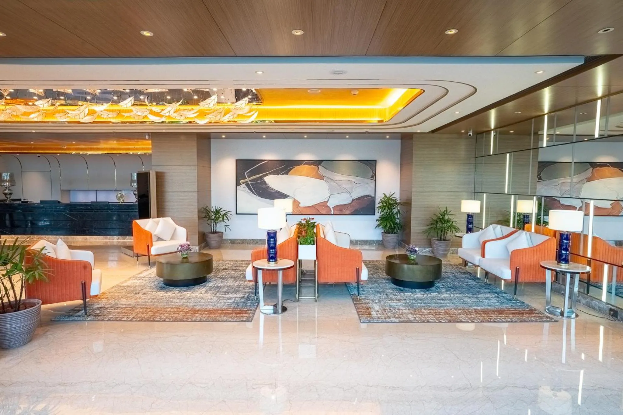 Lobby or reception in Radisson Blu Pune Hinjawadi