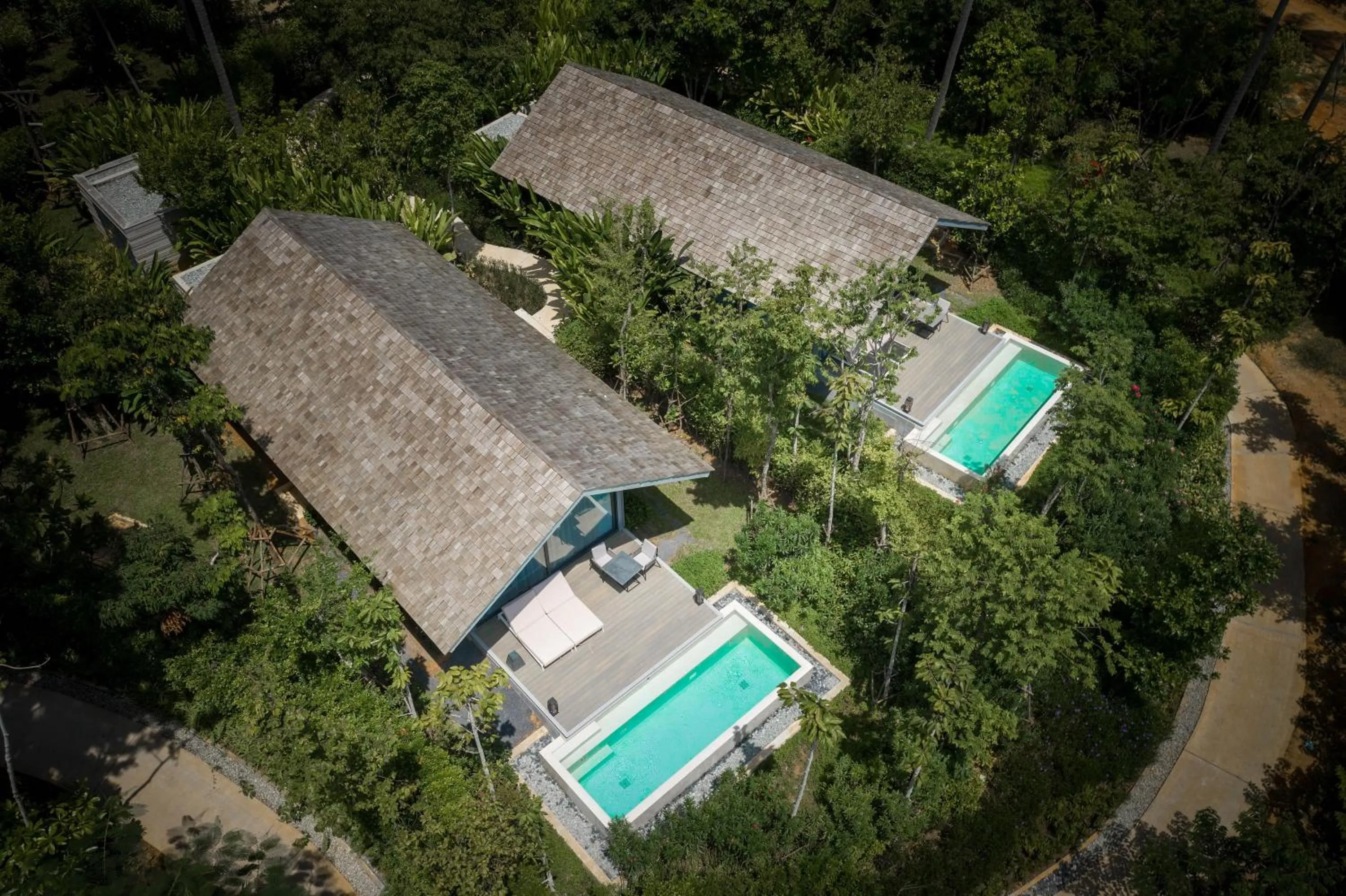 Swimming pool in Island Escape Burasari