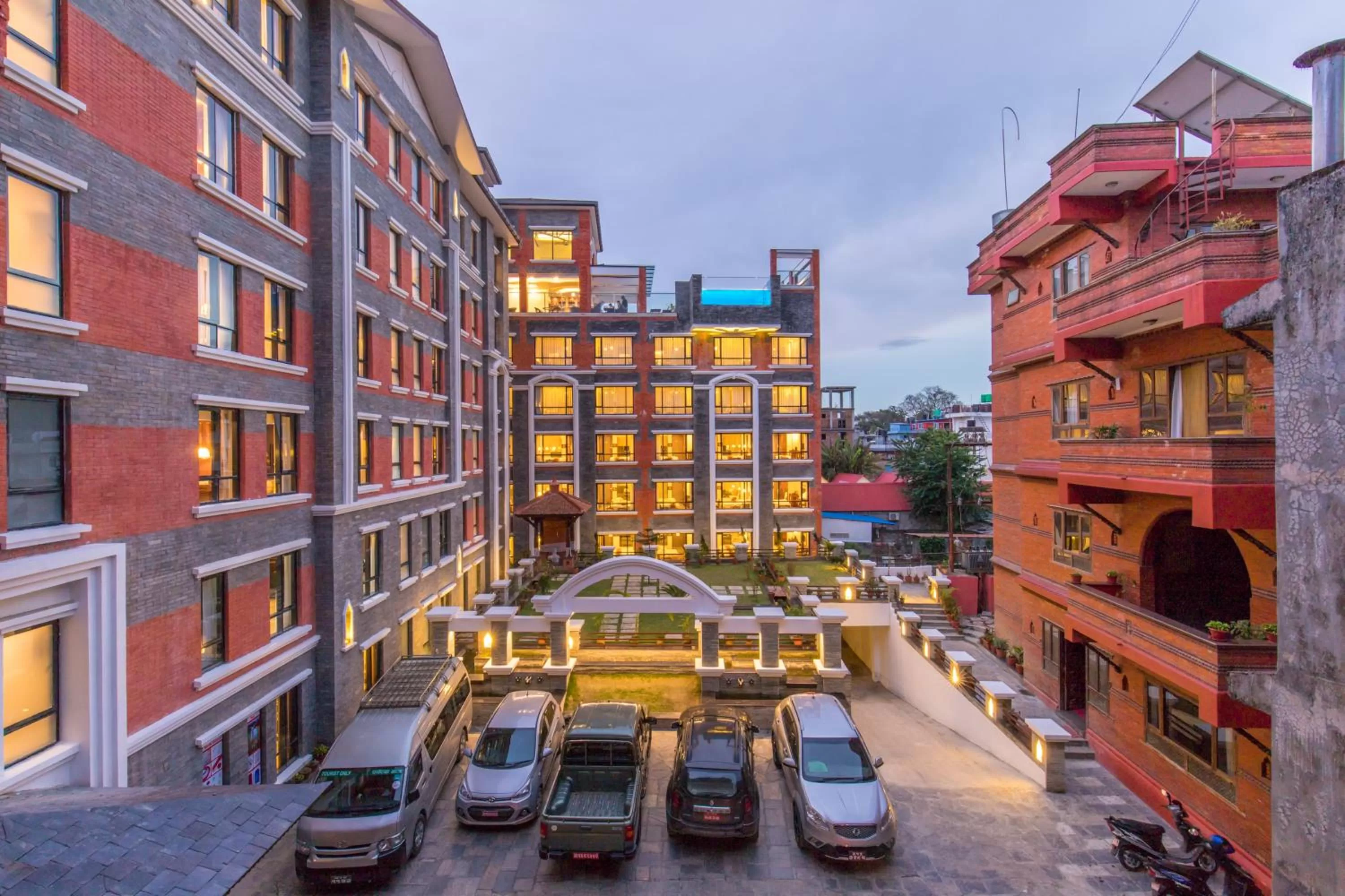 Bird's eye view in Landmark Pokhara