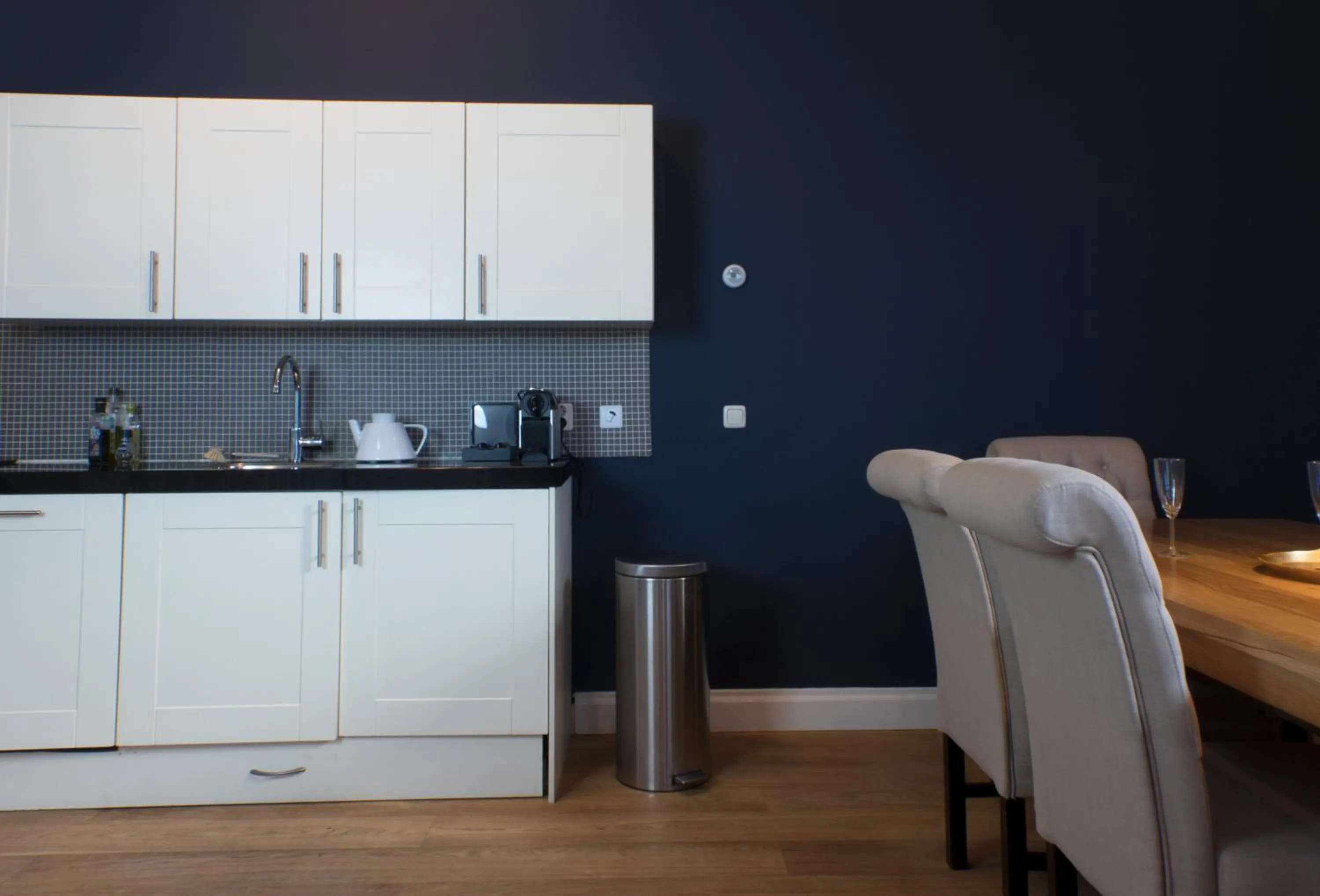 Kitchen or kitchenette in Grand Canal Boutique Hotel