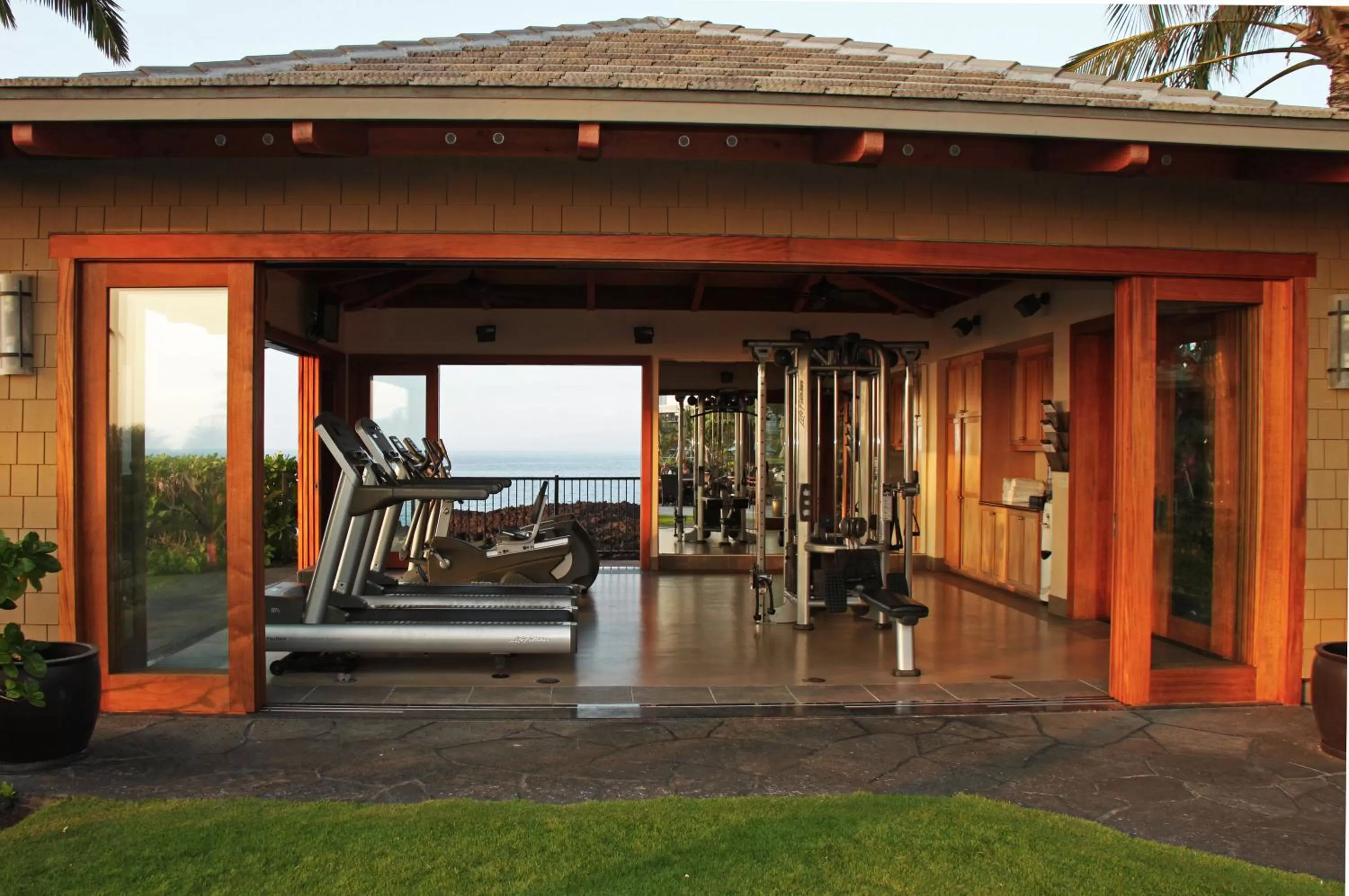 Fitness centre/facilities in Castle Hali'i Kai at Waikoloa