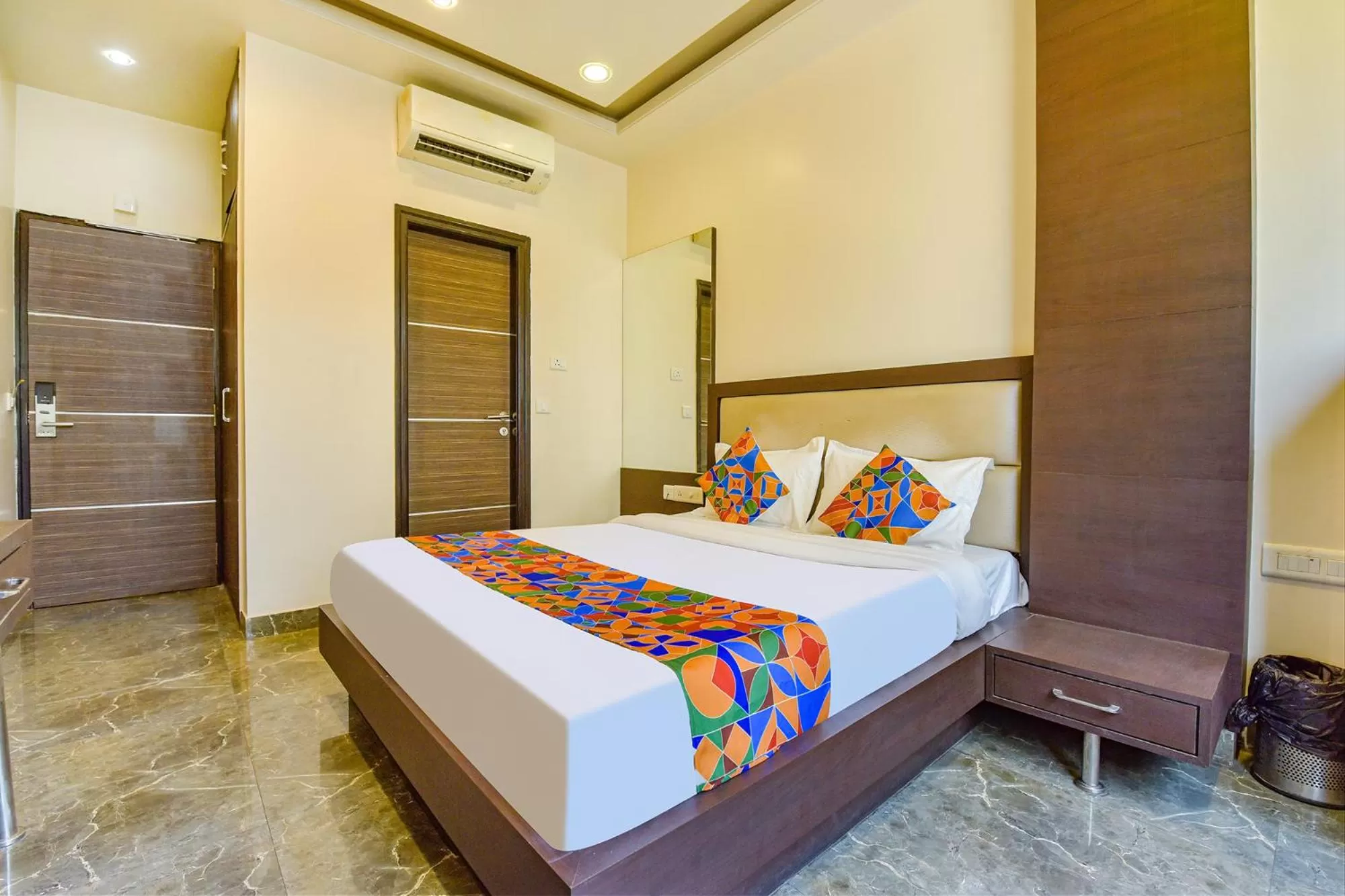 Bed in FabHotel Resolute Gopalpura