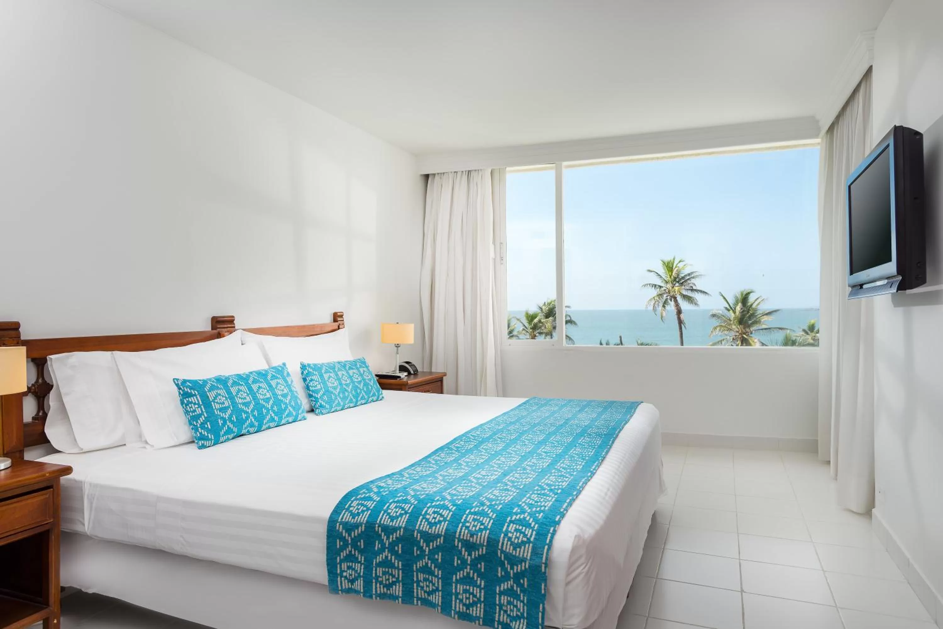 Bedroom, Bed in Hotel Dann Cartagena