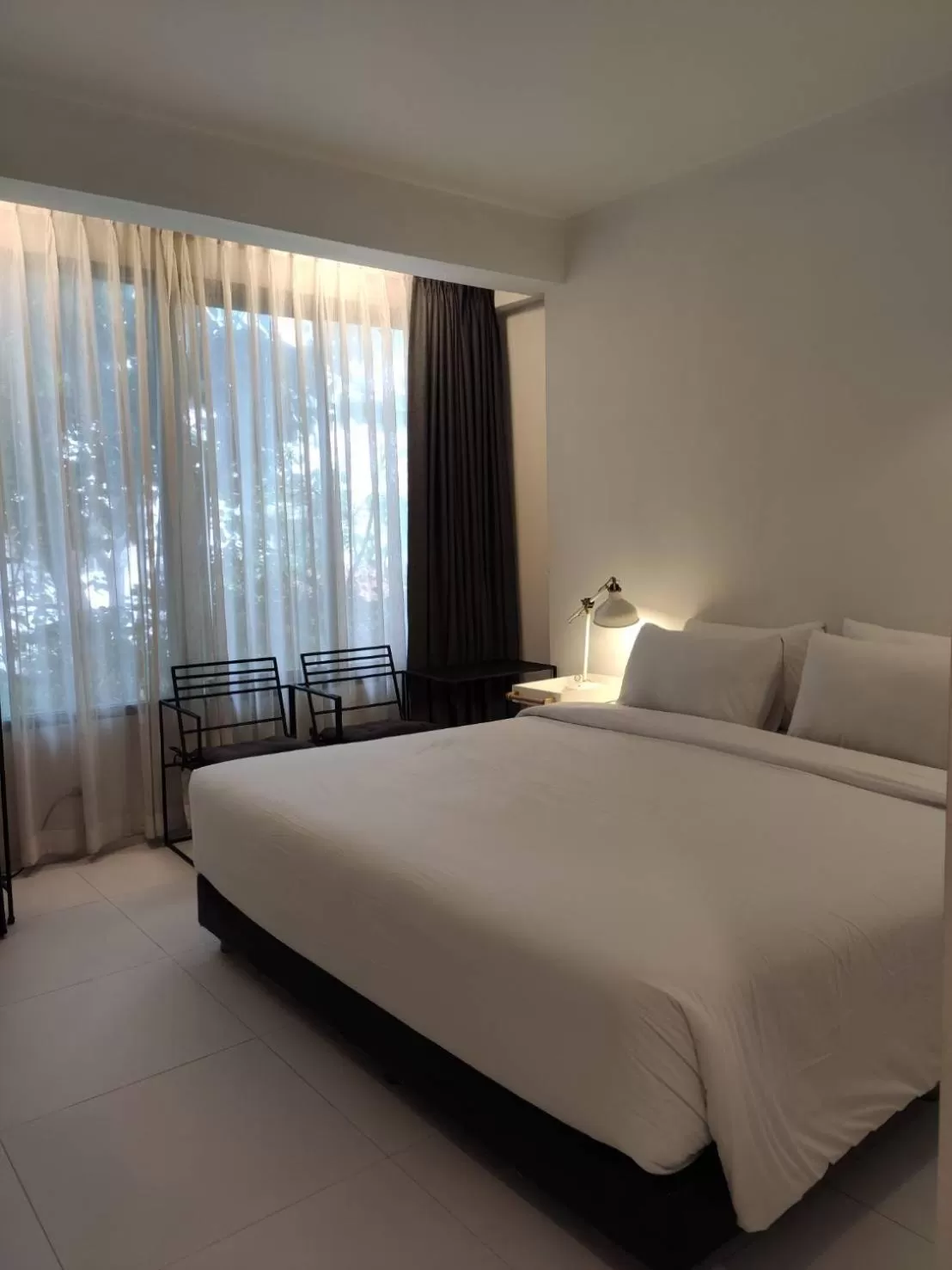 Bedroom, Bed in POR Santitham