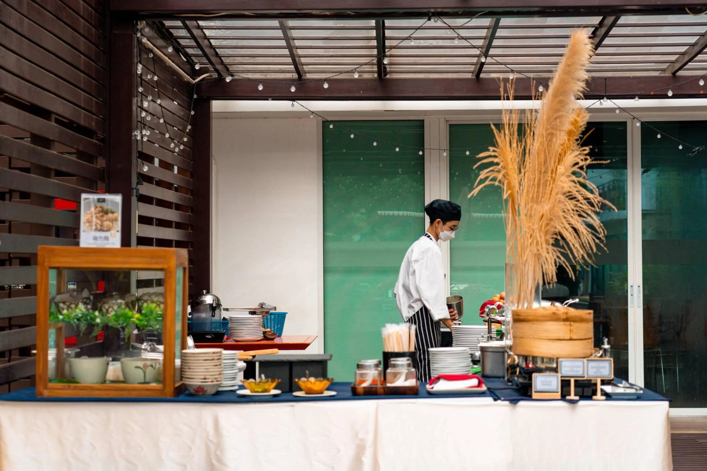 Breakfast in Amanta Hotel & Residence Ratchada