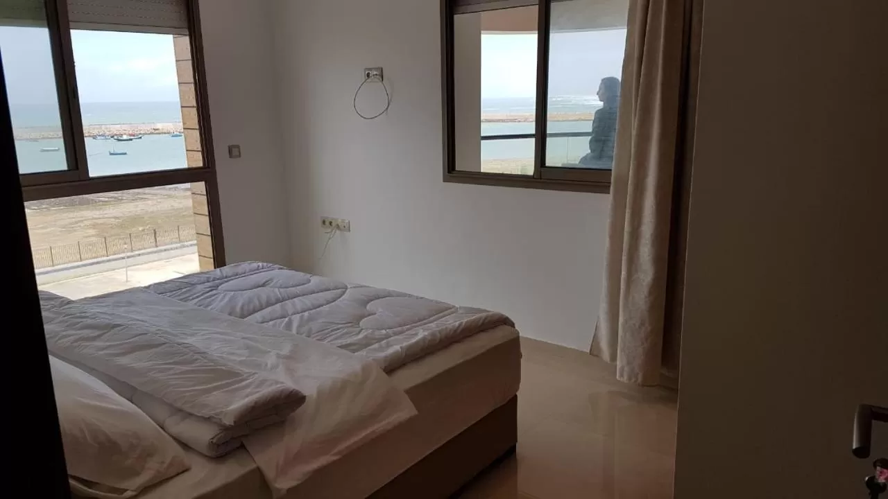 Bed in RESIDENCE PUERTO MARINA Corniche d'Asilah