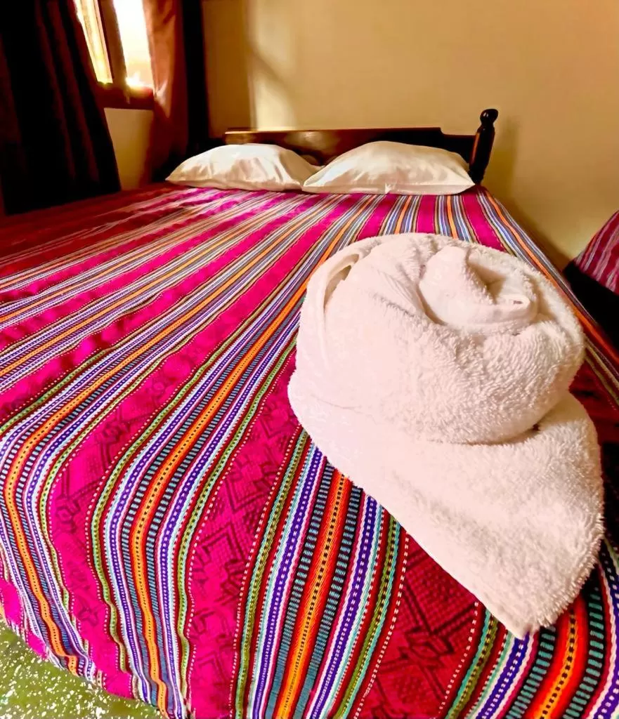 Bed in Hotel Rosalila