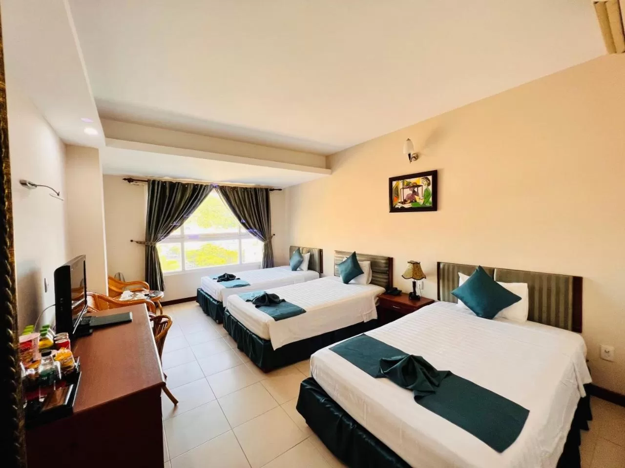 Bed in The Coast Hotel Vung Tau