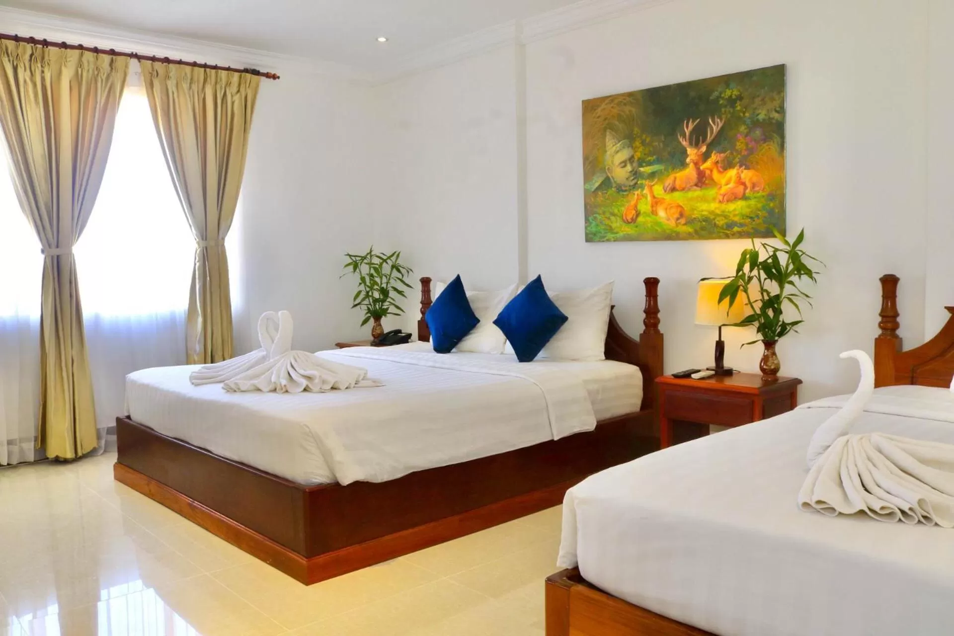 Bed in The Blanc Residence