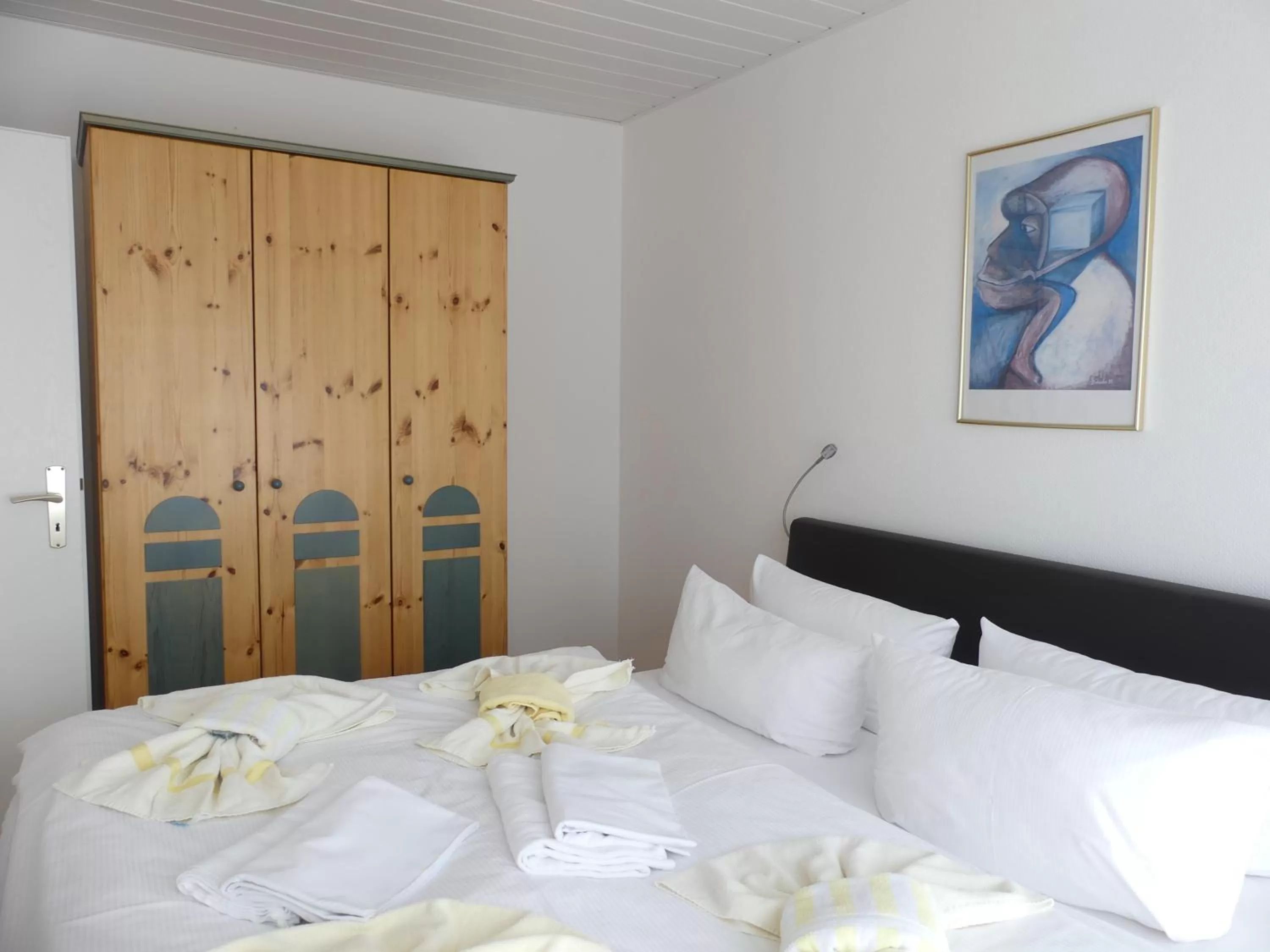 Bedroom, Bed in Apartmenthaus Binzer Sterne