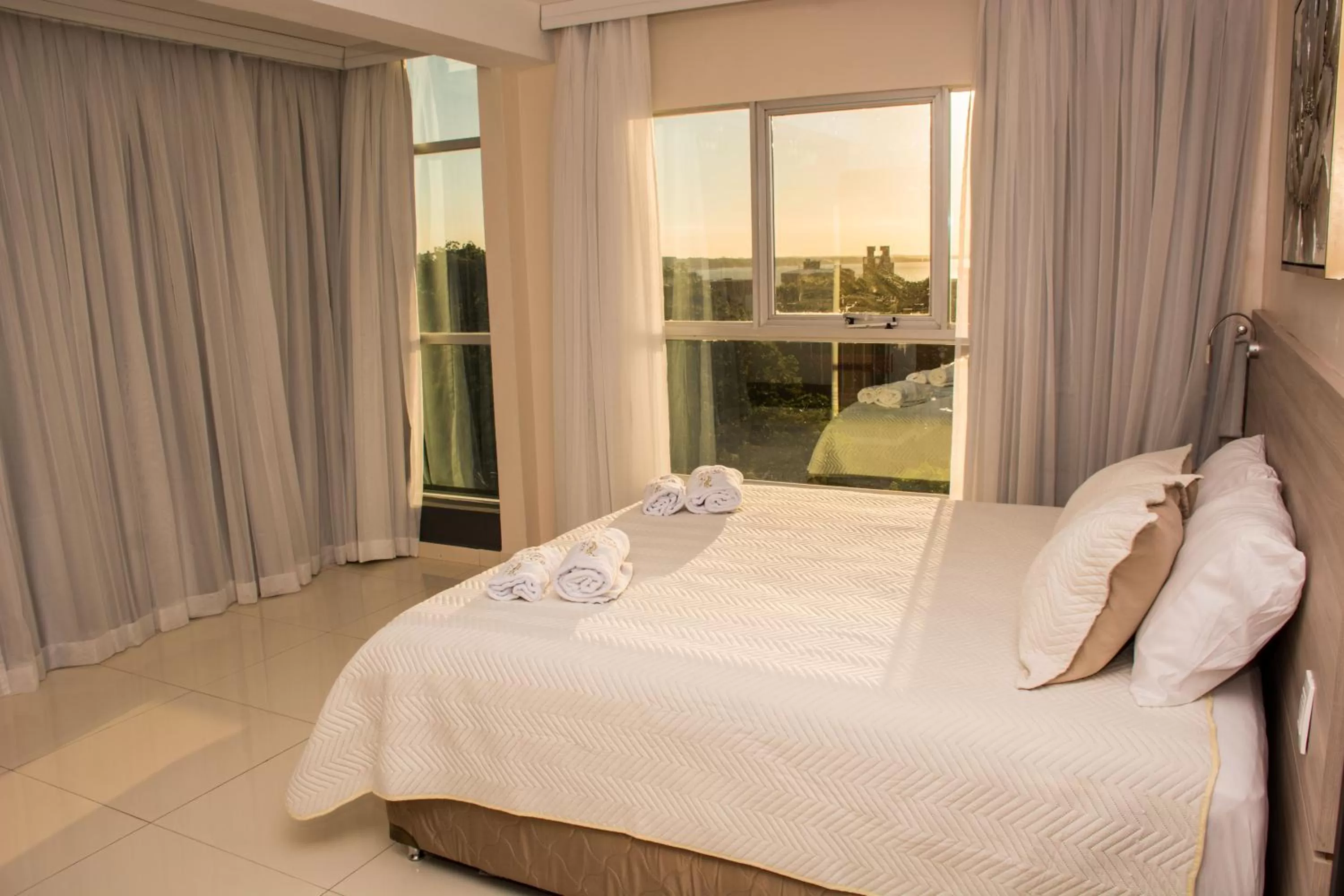 Bed in SERPYL Plaza Hotel