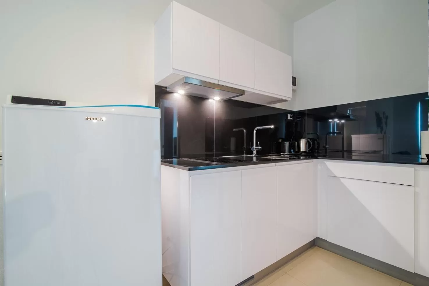 Kitchen or kitchenette in The Beach Village Resort