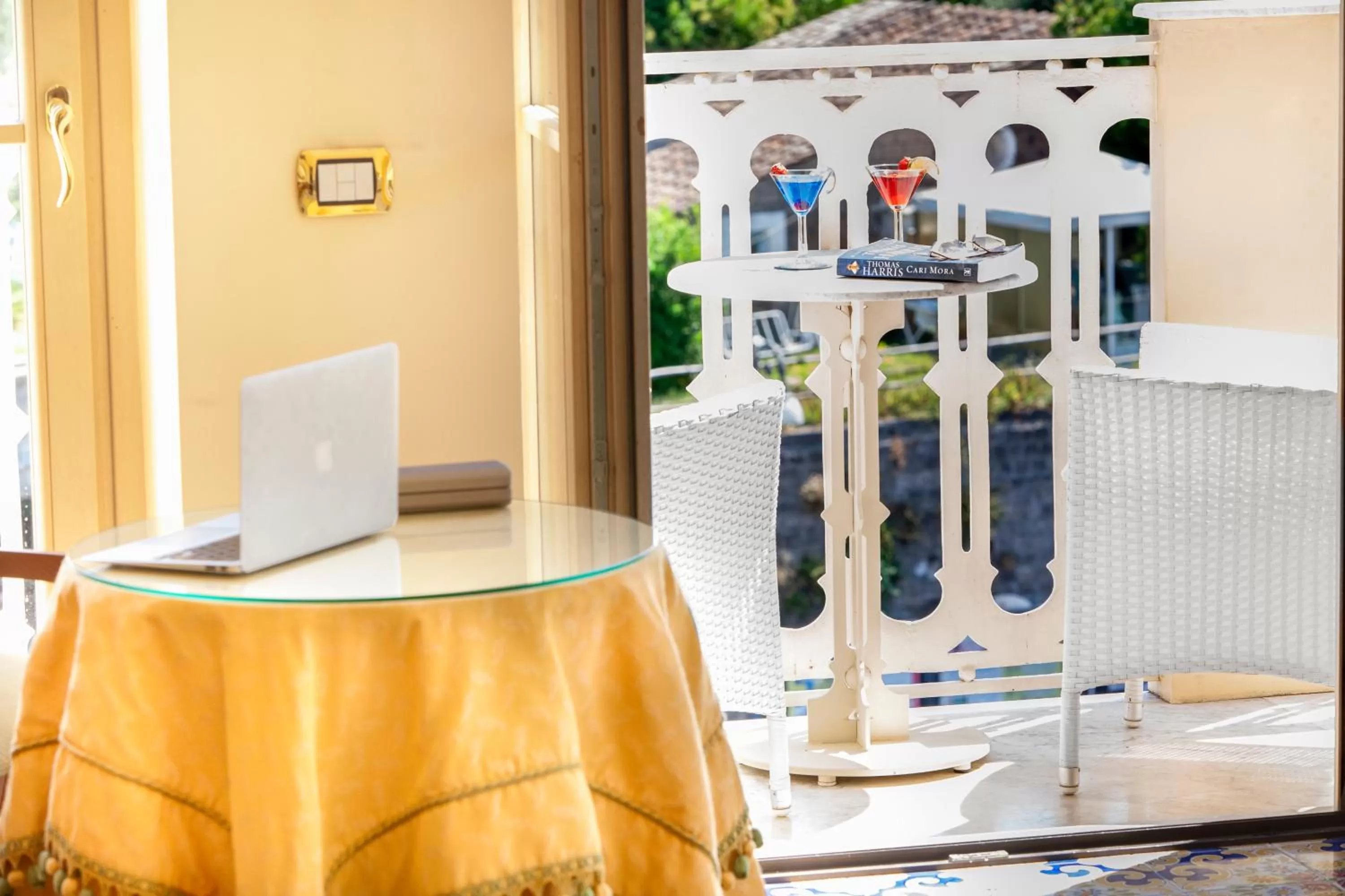 Balcony/Terrace in Hotel Antiche Mura
