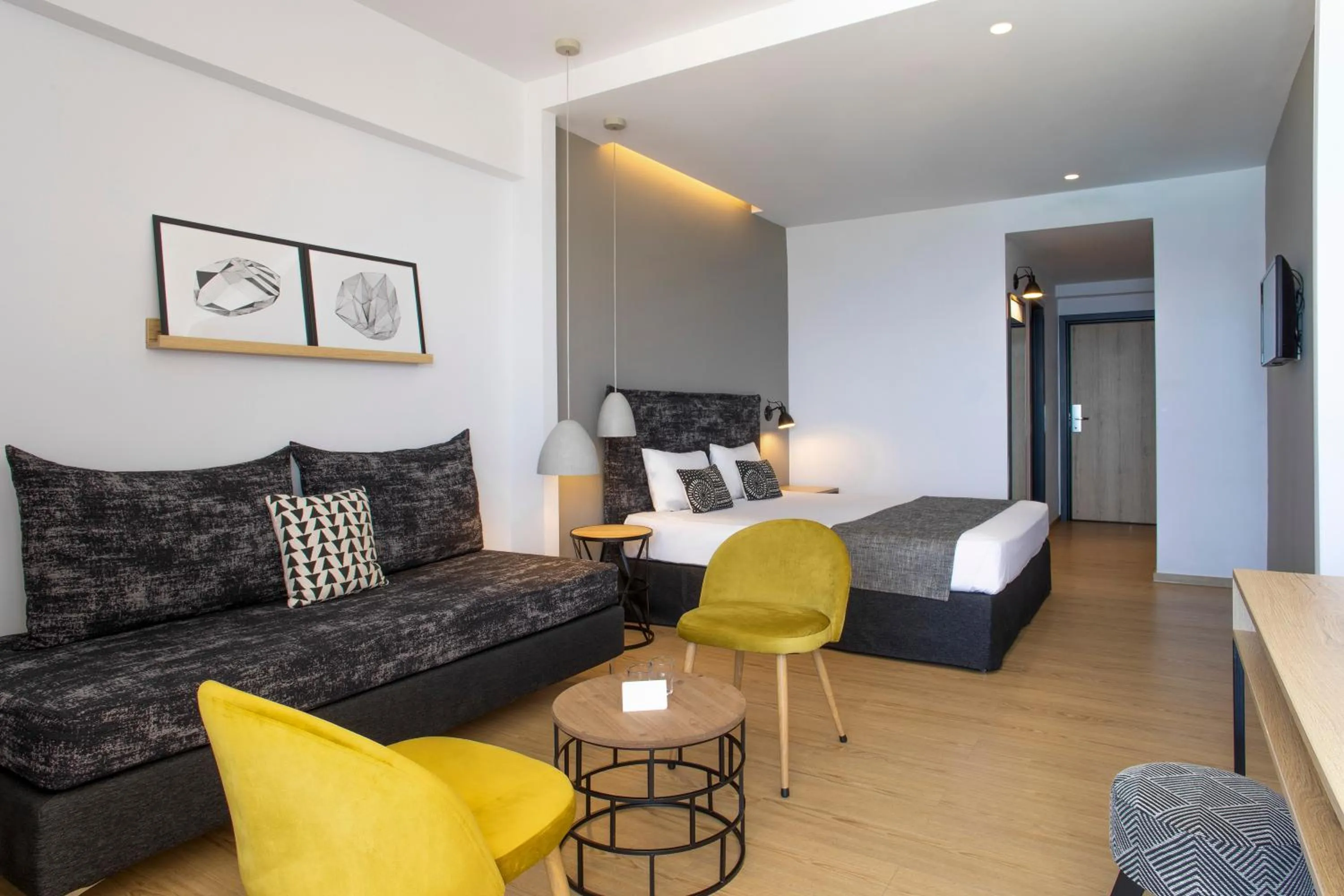 Bedroom, Bed in Sol Cosmopolitan Rhodes