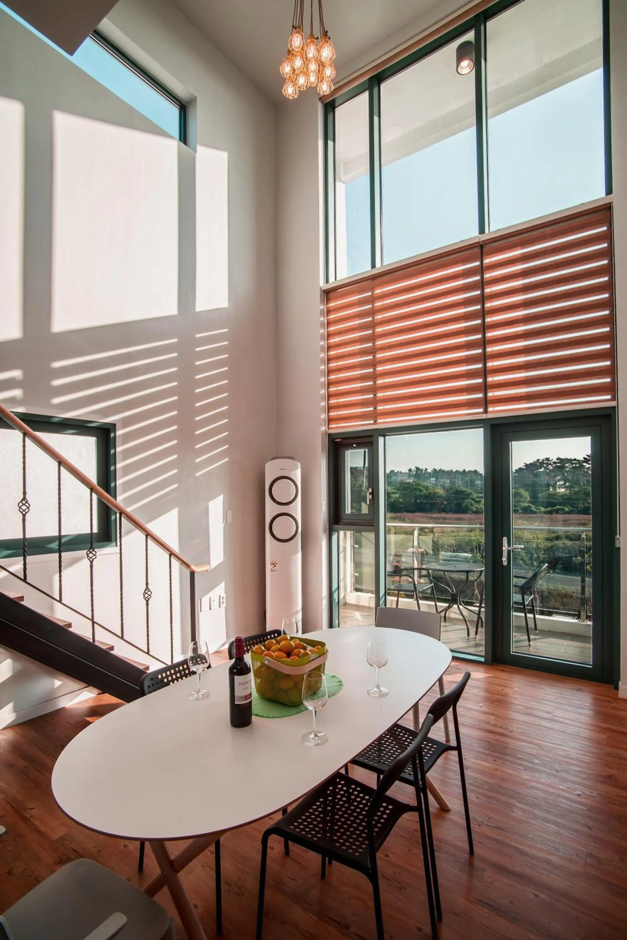 Living room in Poema Stay Pension