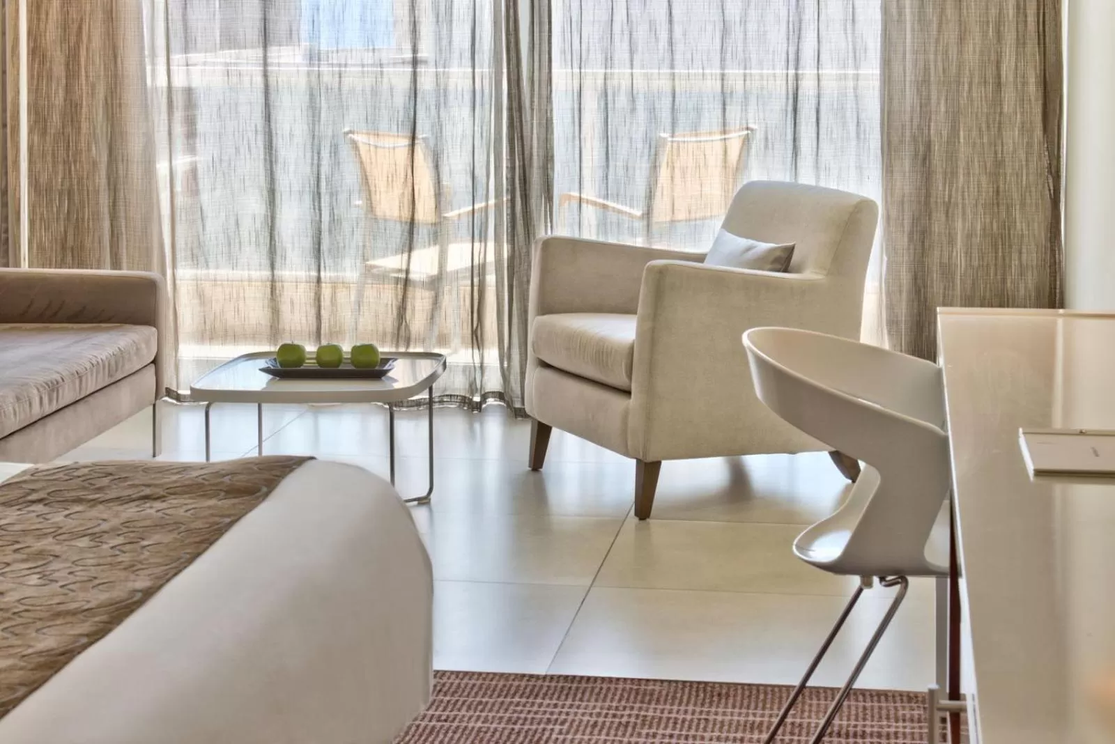 Seating area in The George, Urban Boutique Hotel