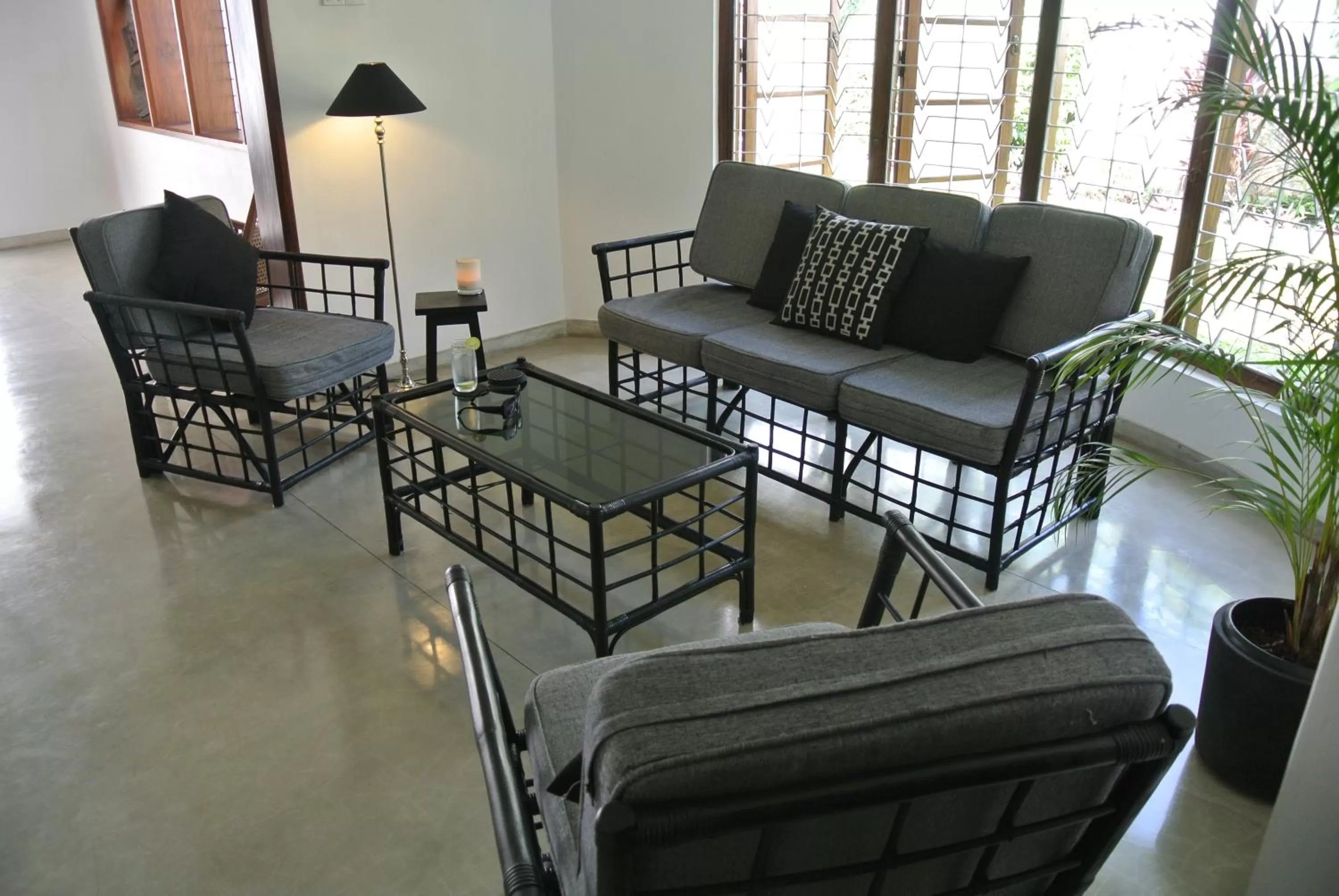 Day, Seating Area in "27" Spathodea- Oasis in the City