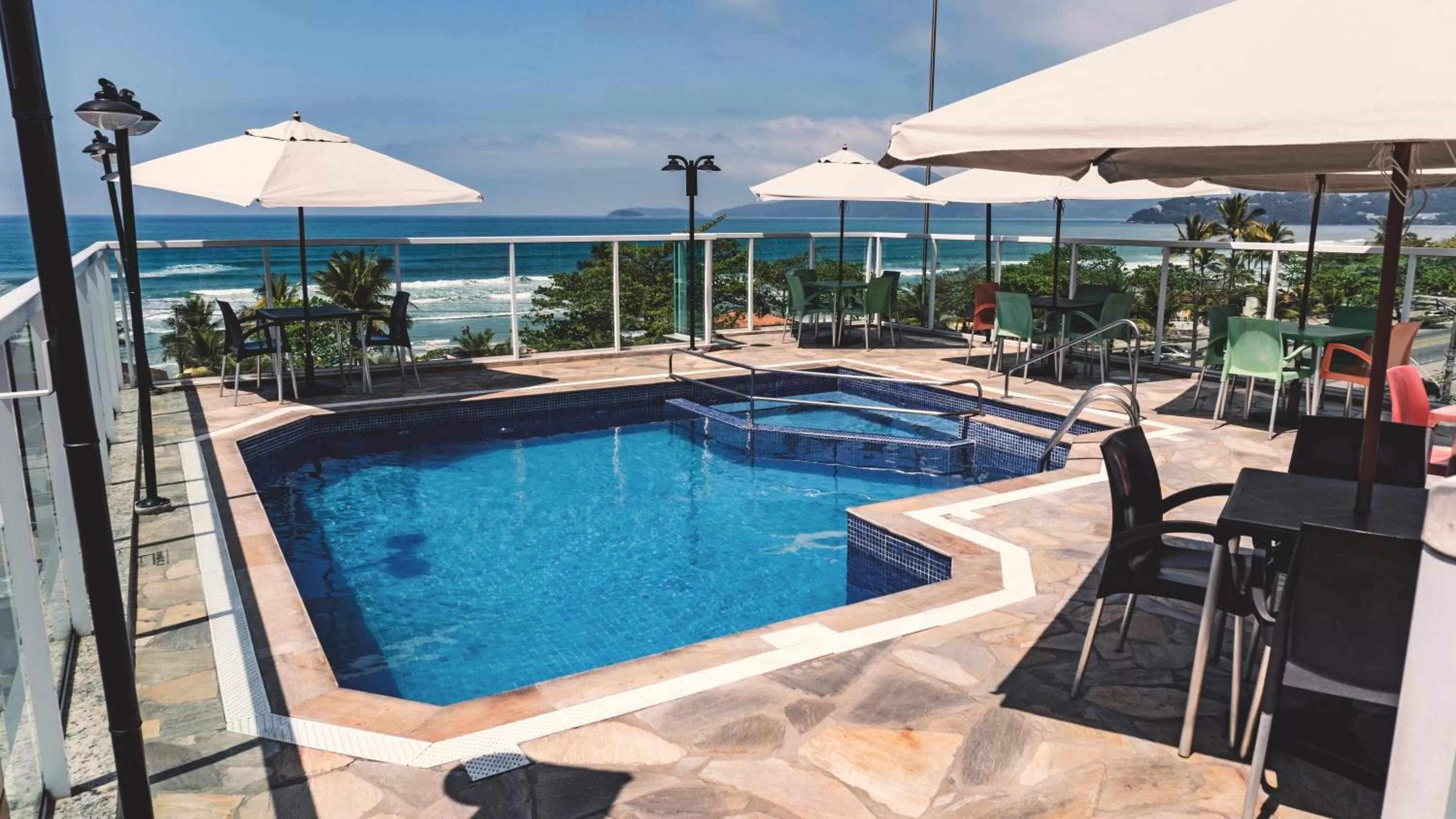 Pool view in UPG Hotel