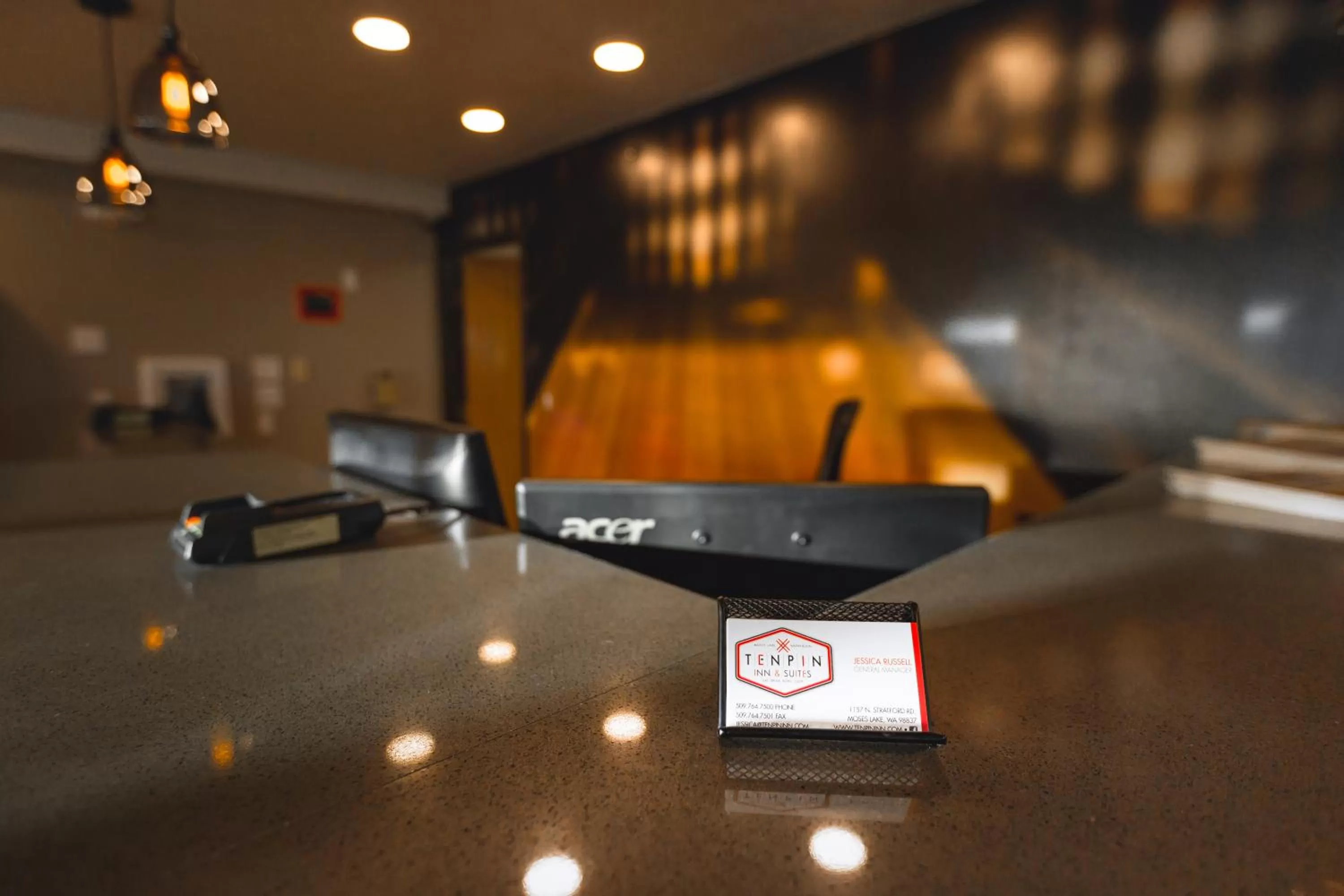 Lobby or reception in Ten Pin Inn & Suites