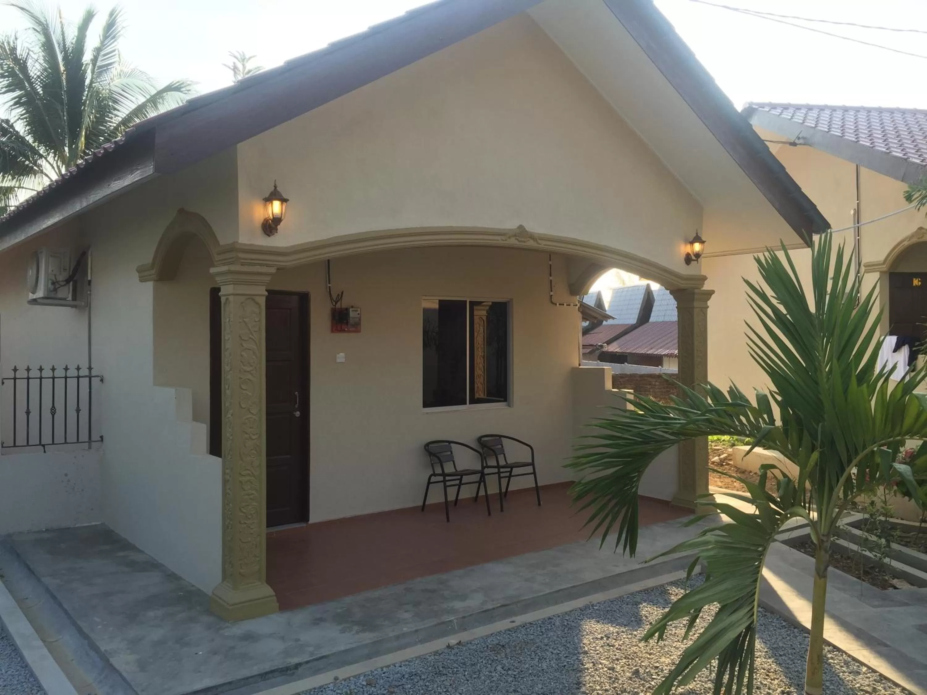 Patio in Dhania Cenang Beach Motel