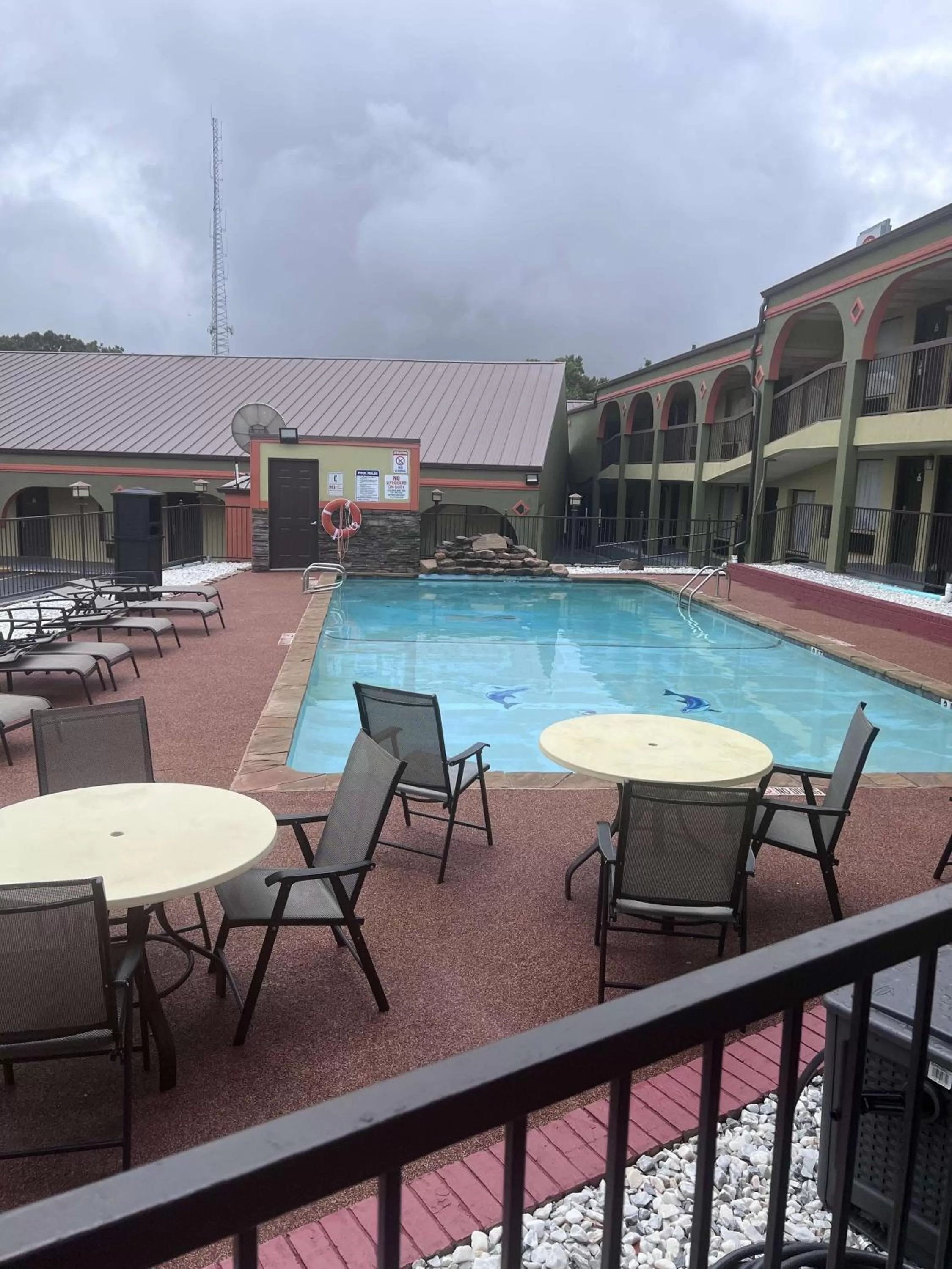Pool view in SureStay Hotel by Best Western Mt Pleasant