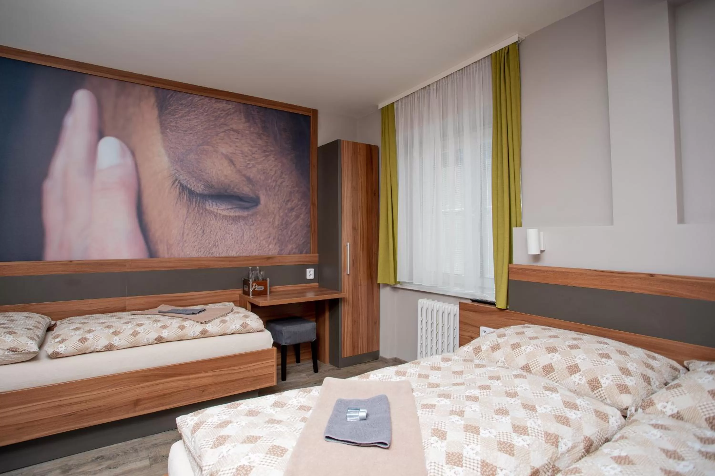 Bedroom, Bed in Hotel U koně