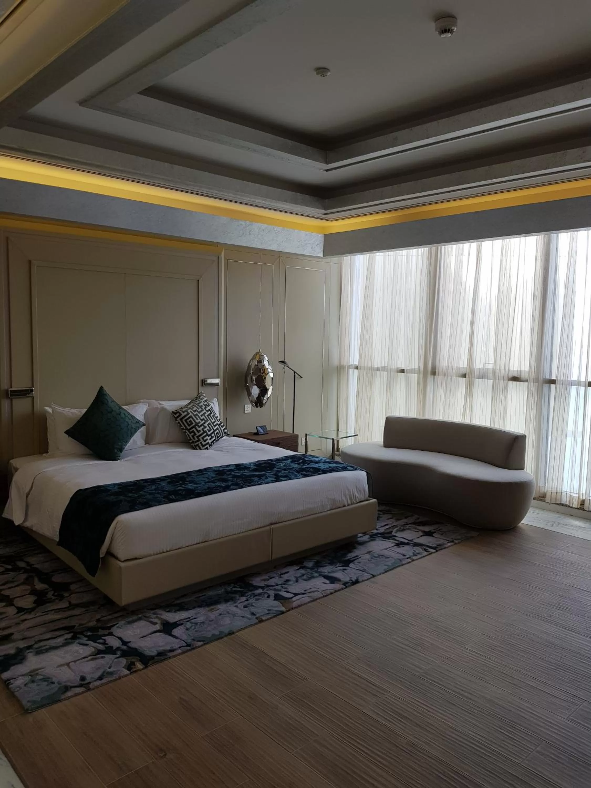 Bedroom, Bed in Royal M Hotel Abu Dhabi by Gewan