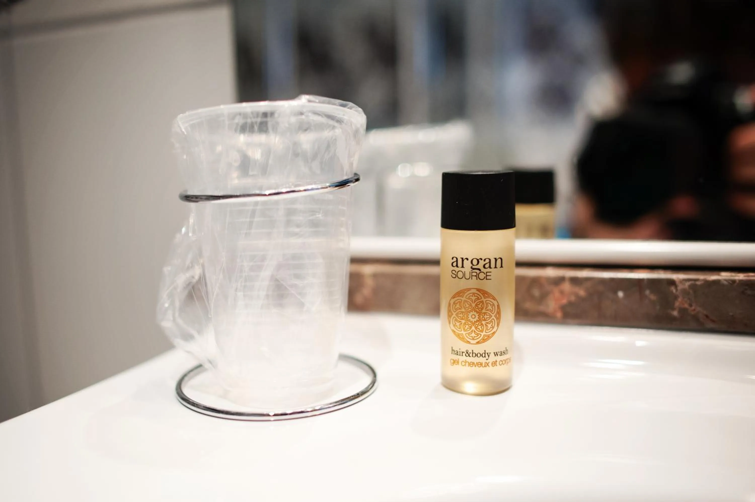 Bathroom in Hôtel Carmin