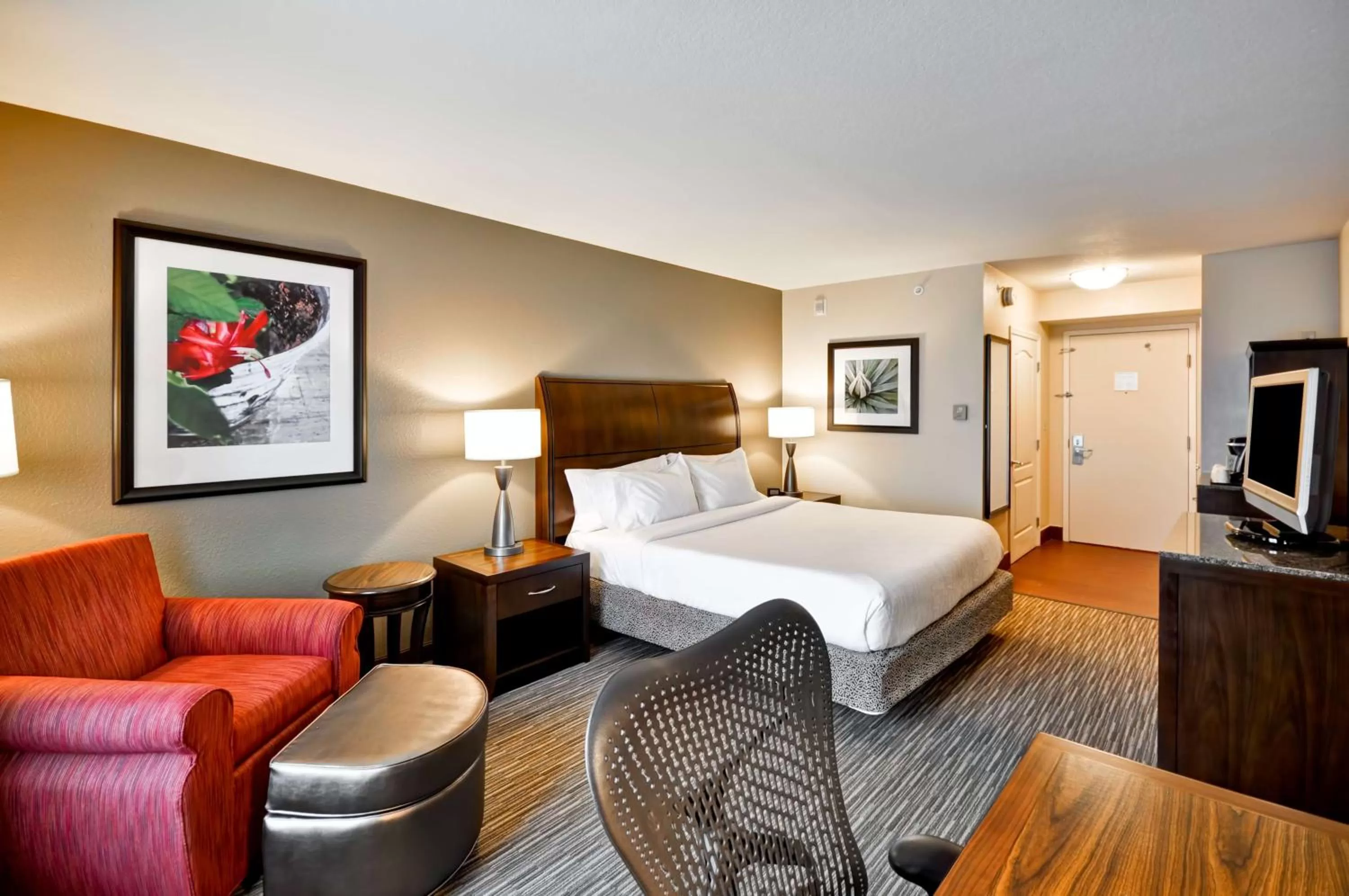 Bed in Hilton Garden Inn Tampa North