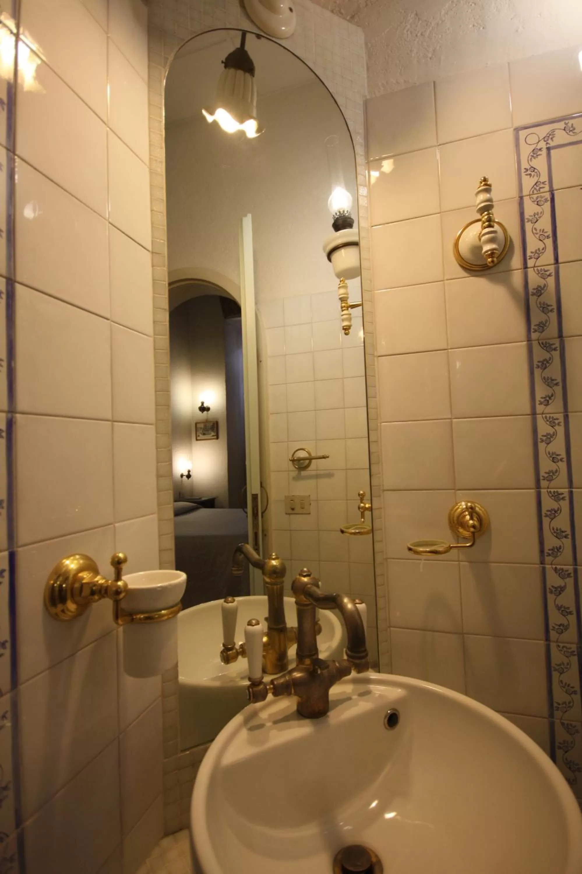 Bathroom in Hotel Cherubini