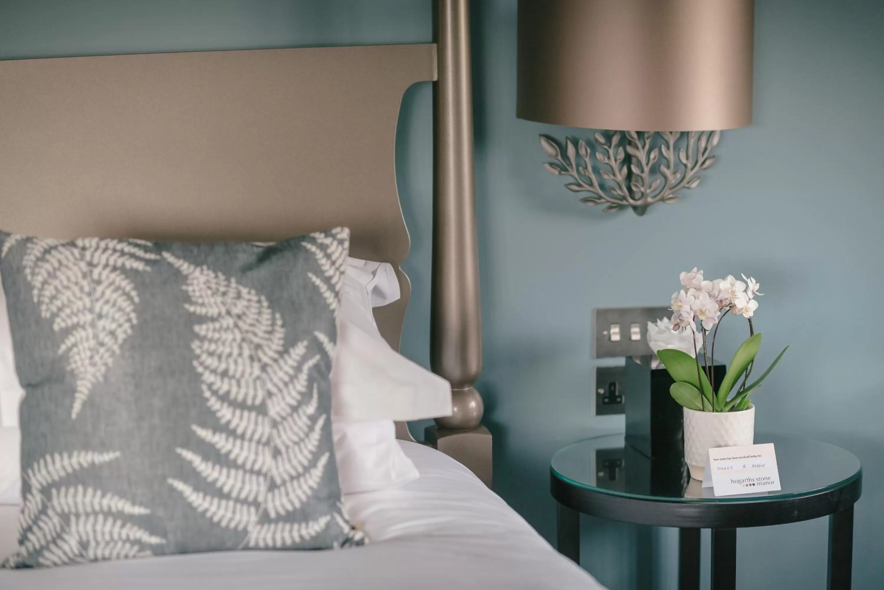 Bed in Hogarths Stone Manor