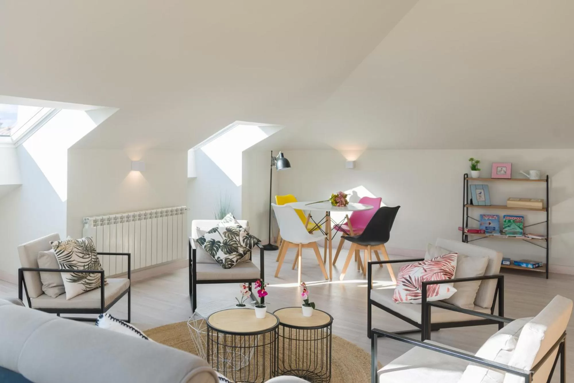 Seating area in O balcón da ribeira