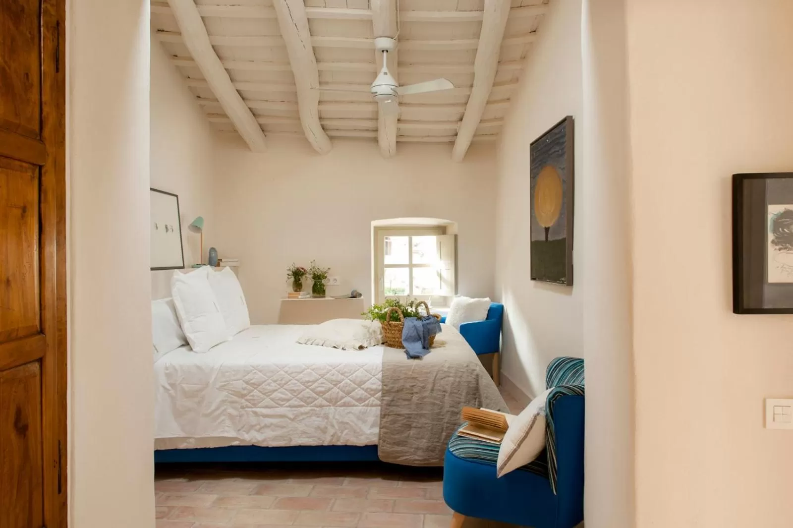 Bed in Arkhé Hotel Boutique Pals