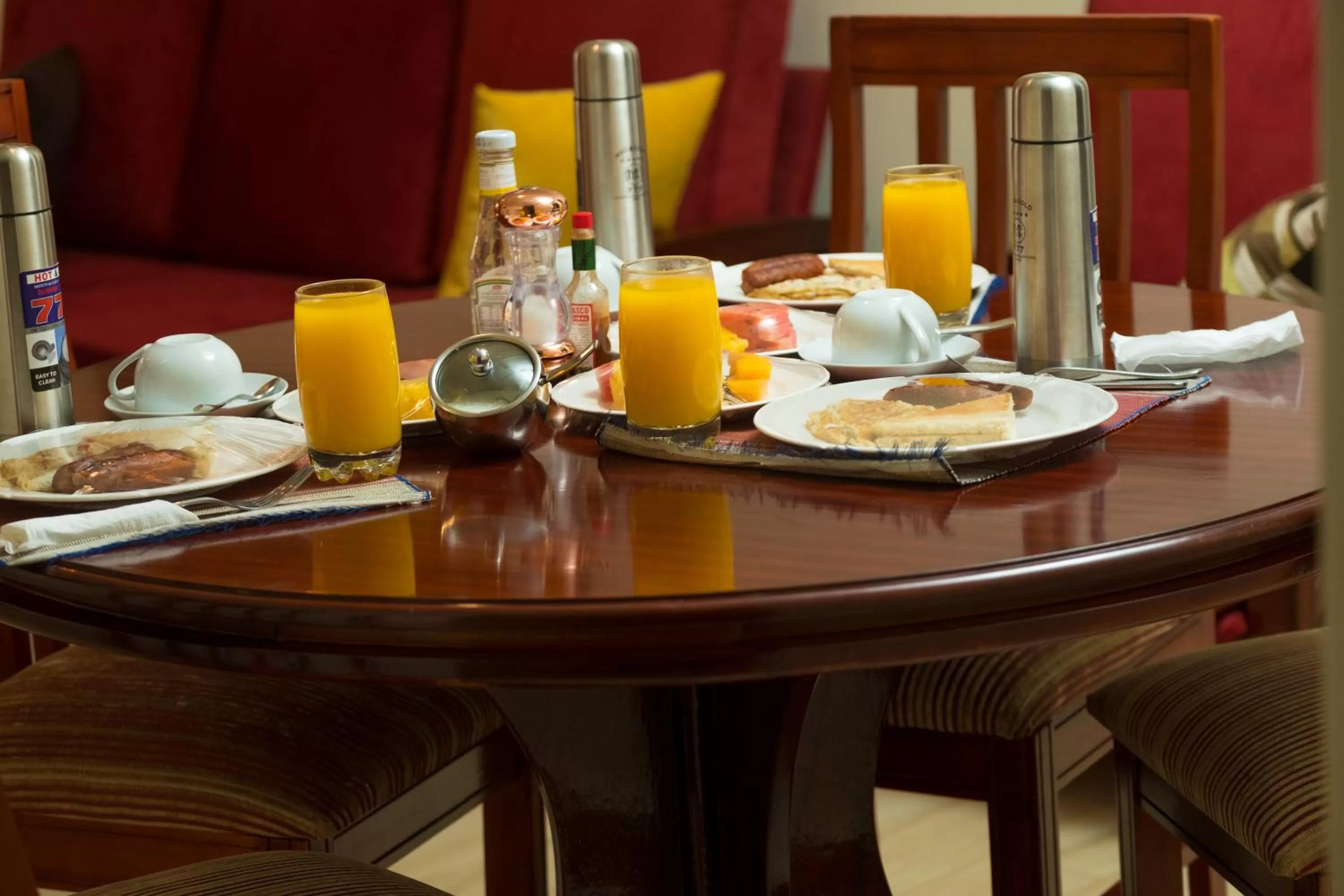 Breakfast in Kampala Suburbs Apartment