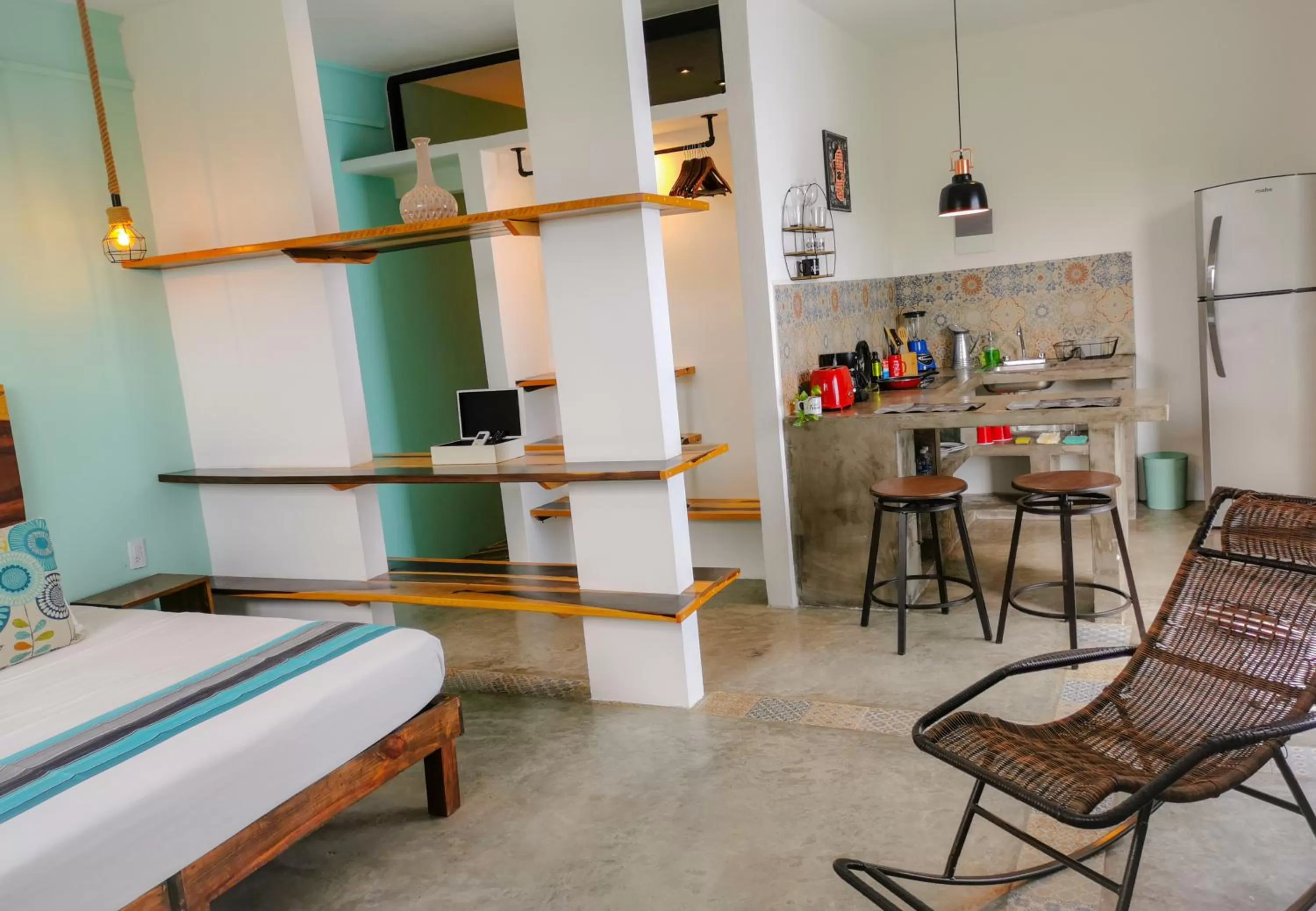 Photo of the whole room in Les Suites Calle 2 by Galian