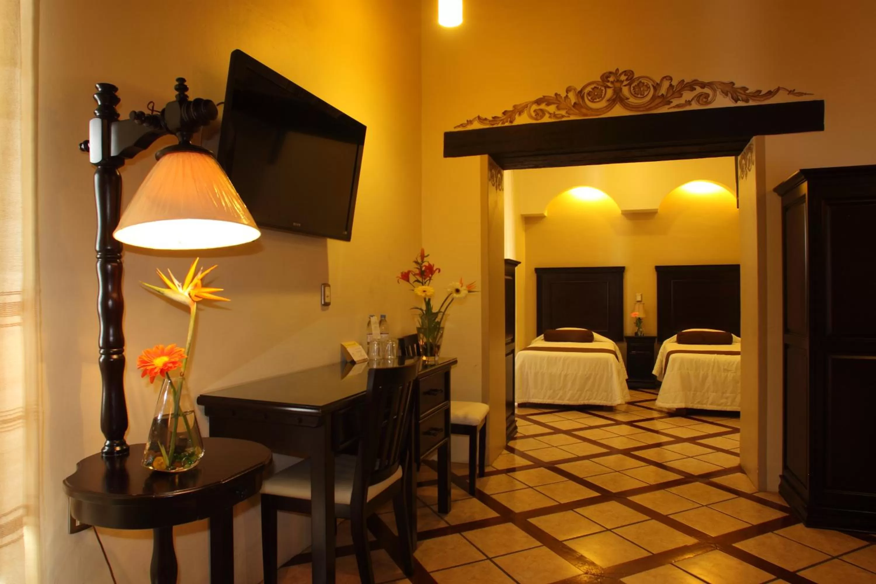 Bed in Hotel CasAntica