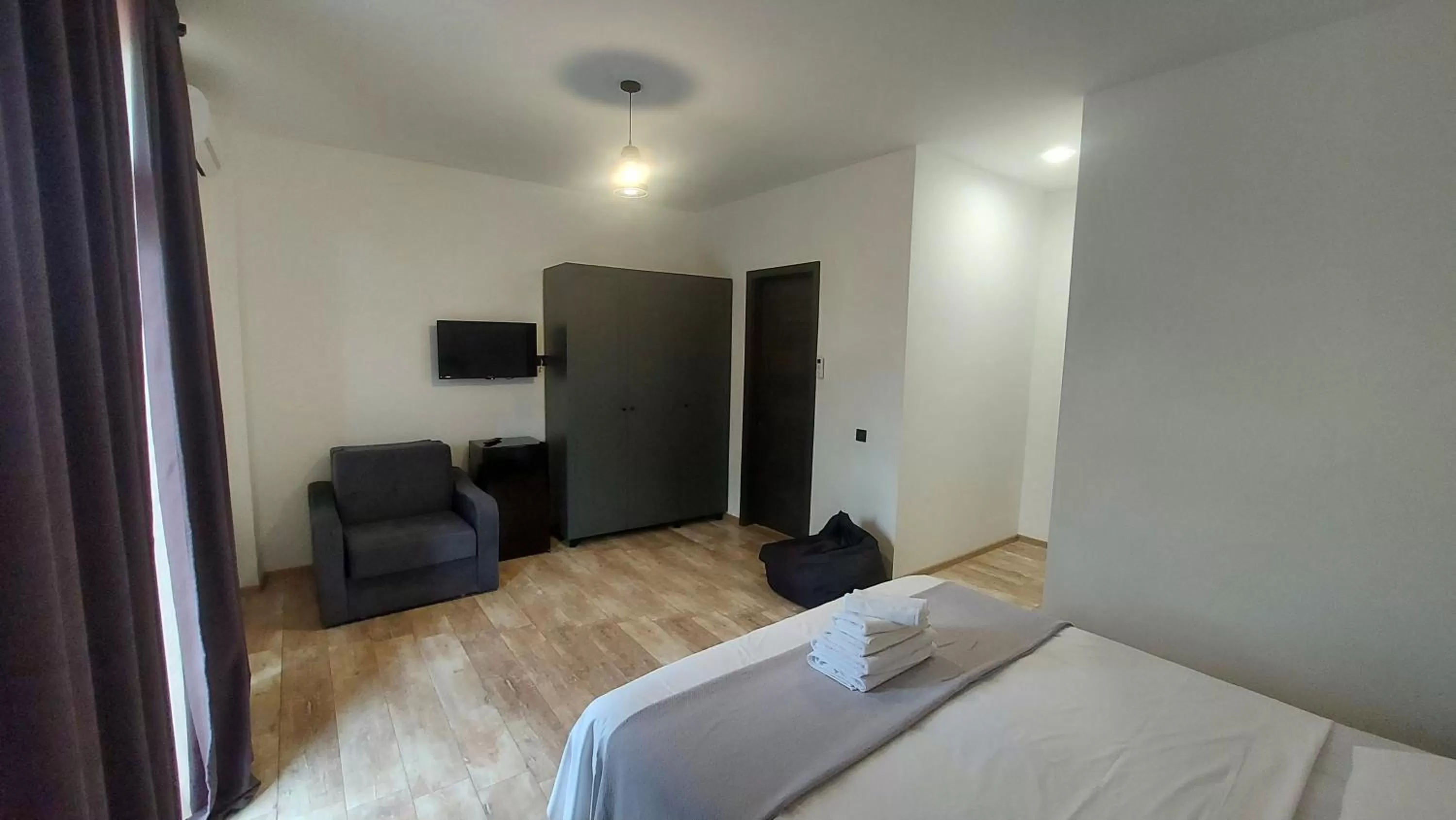 Bedroom, Bed in Level Up Hotel & Restaurant