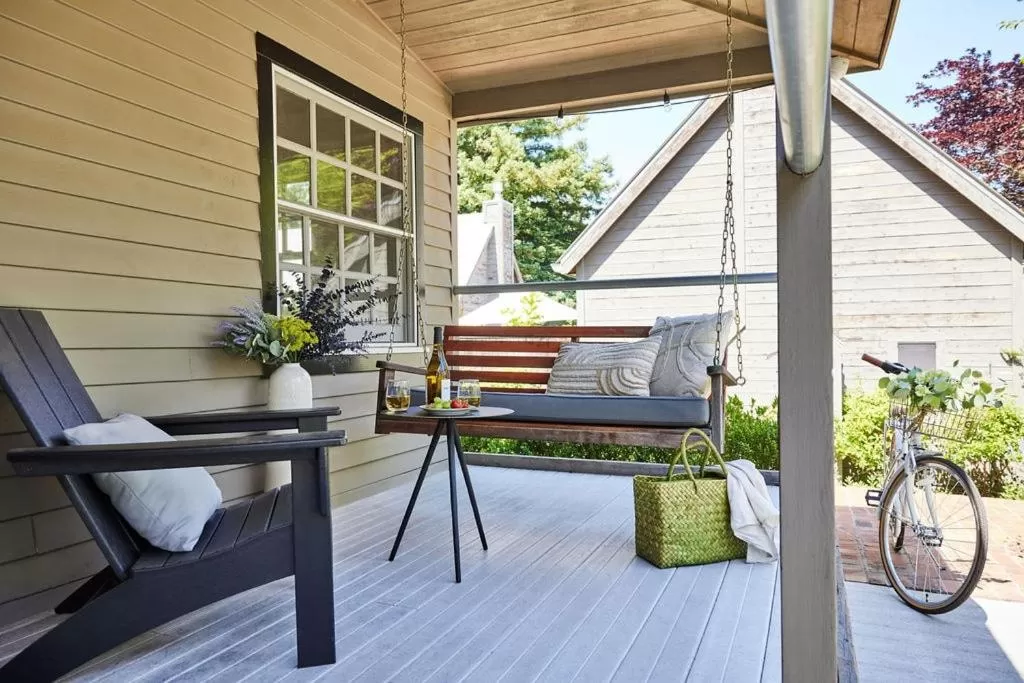 Property building in Lavender, A Four Sisters Inn