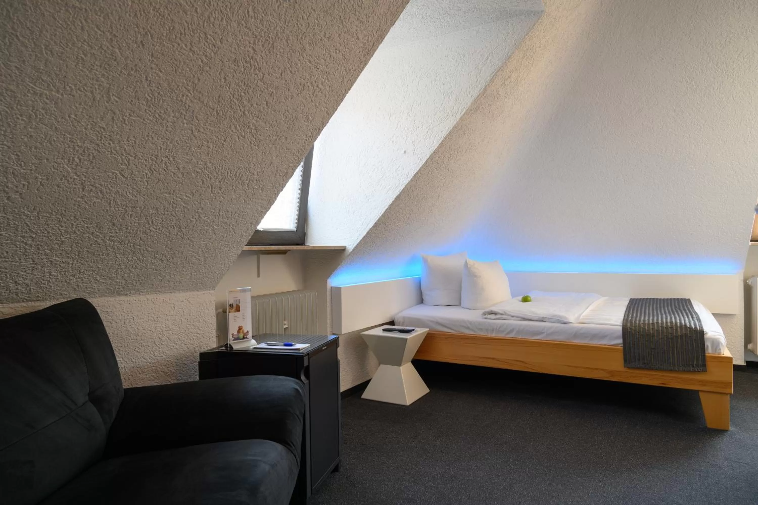 Bed in Hotel Heymann