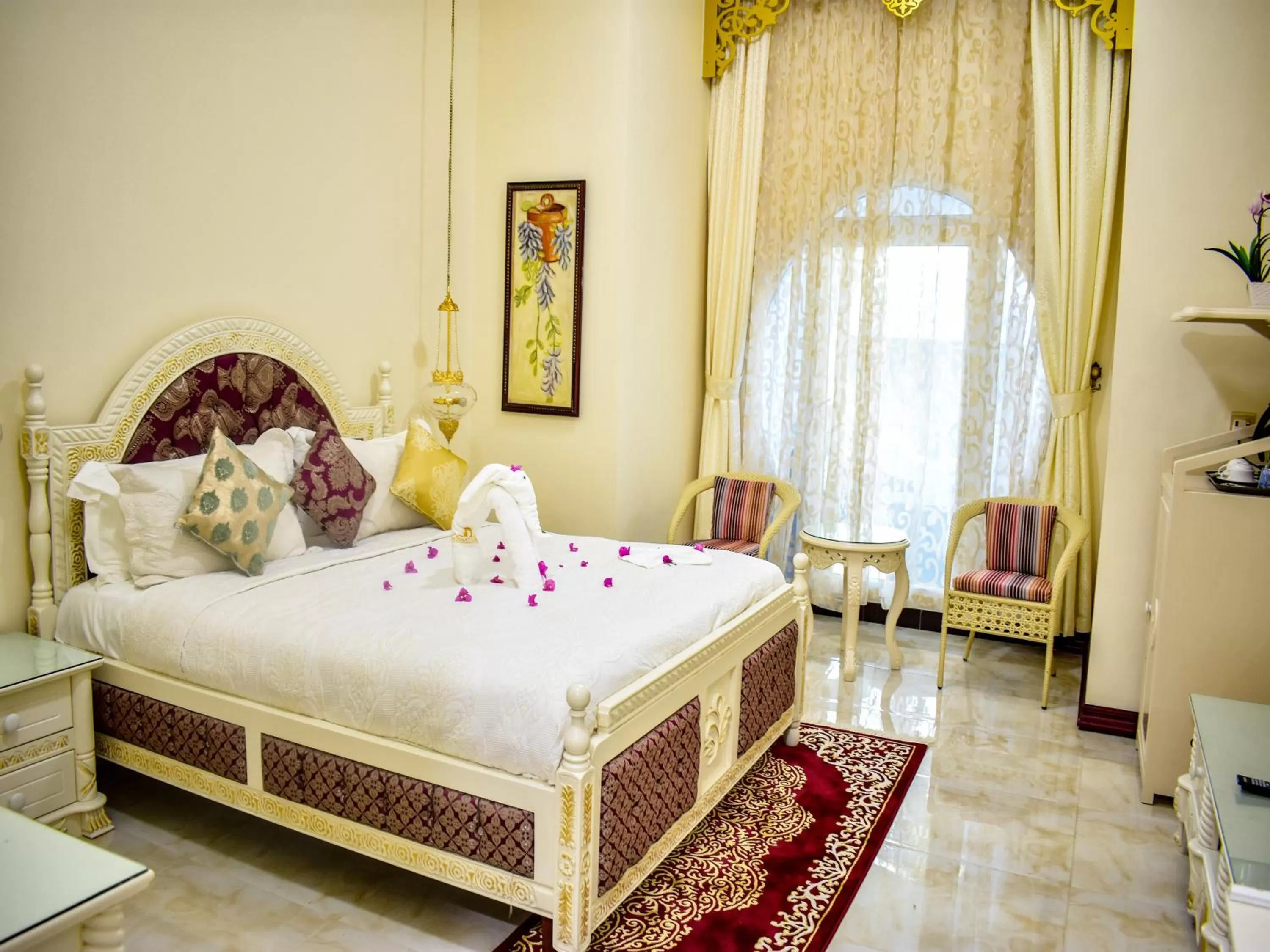 Bed in Madinat Al Bahr Business & Spa Hotel