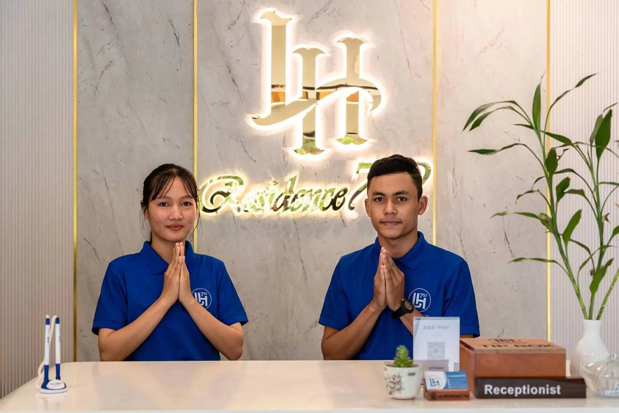 Staff, Lobby/Reception in Angkor H Villa