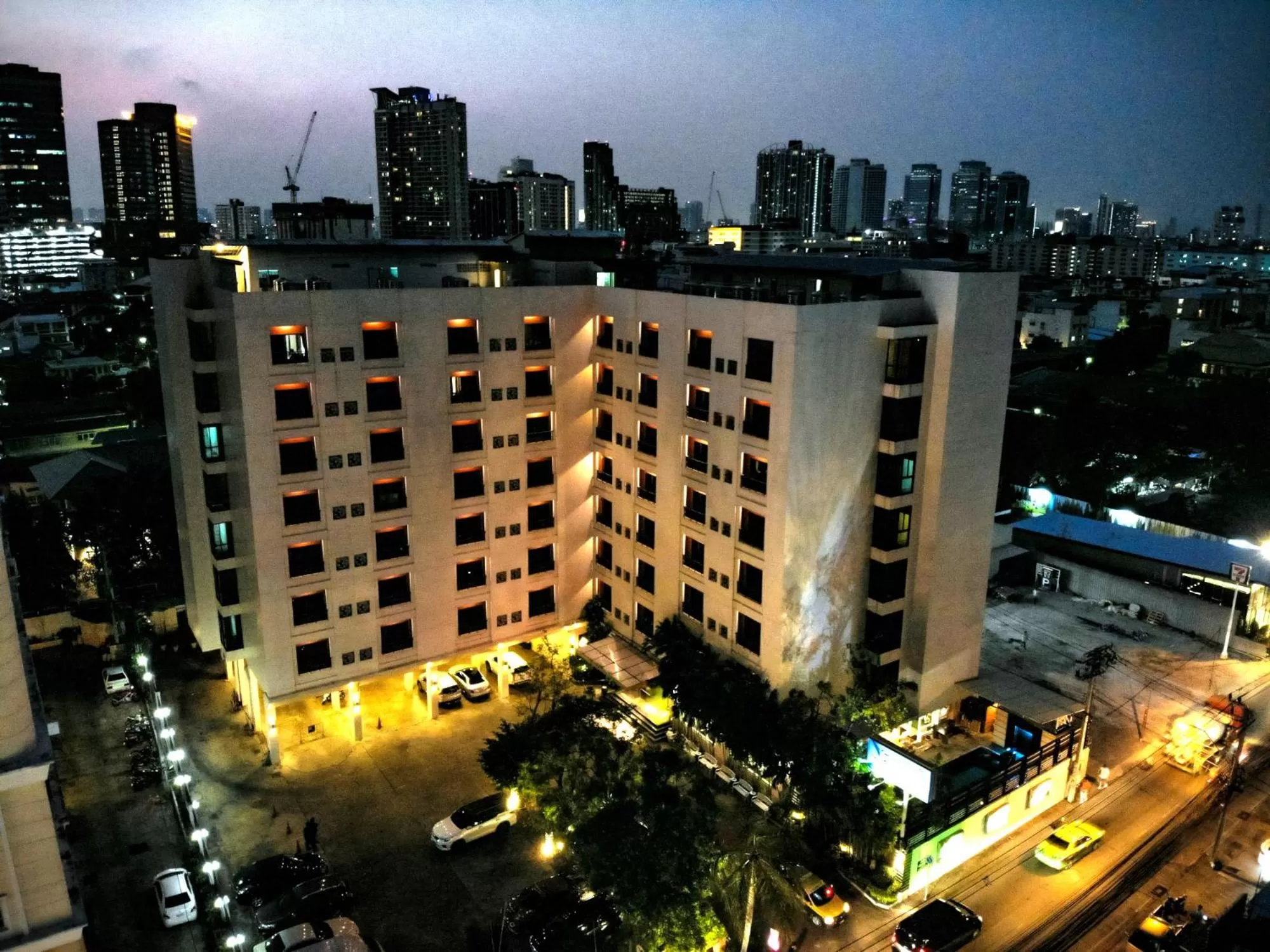 Bird's eye view in Atrium Boutique Hotel