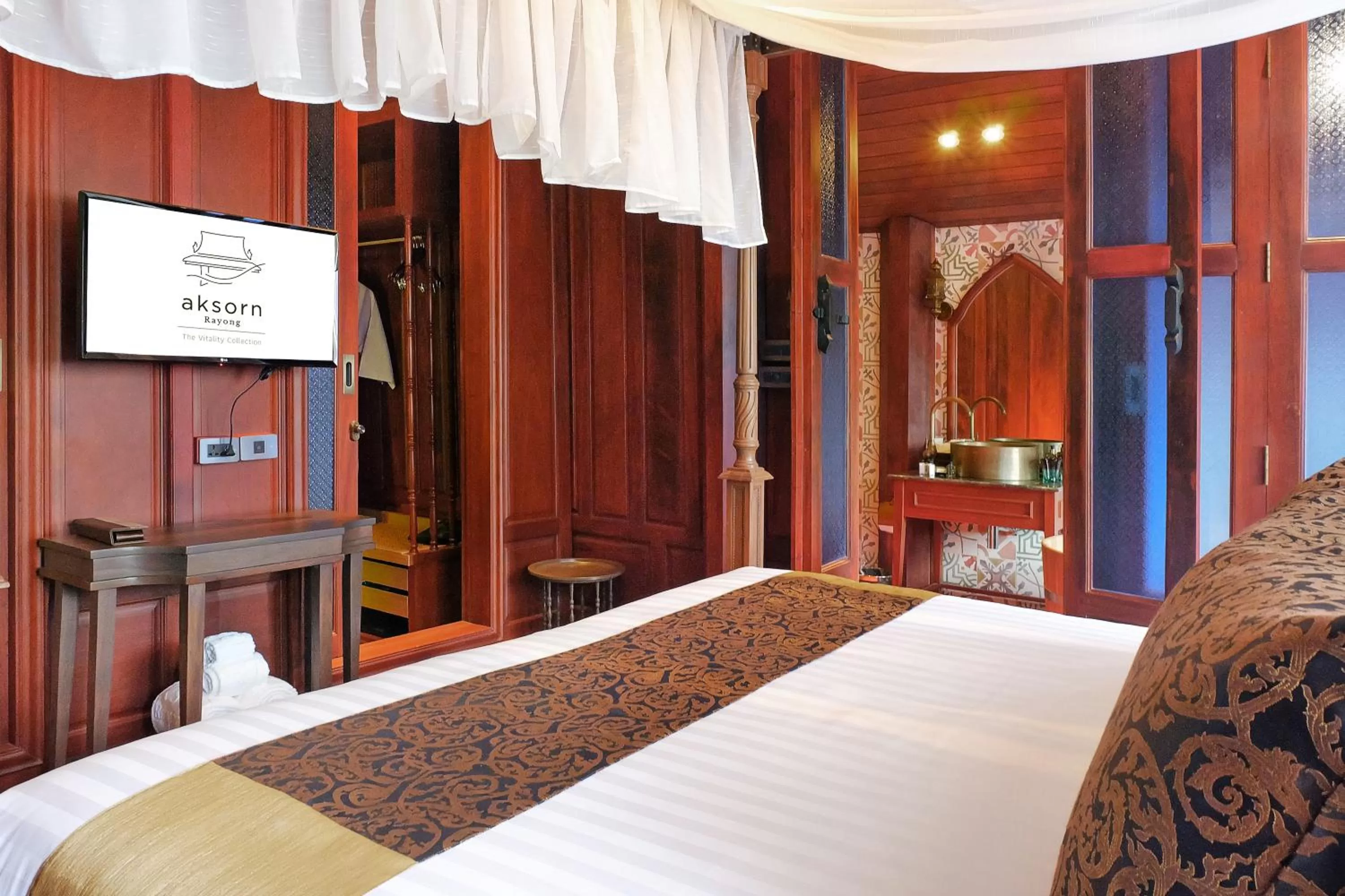 Bedroom, Bed in Aksorn Rayong, The Vitality Collection - SHA PLUS